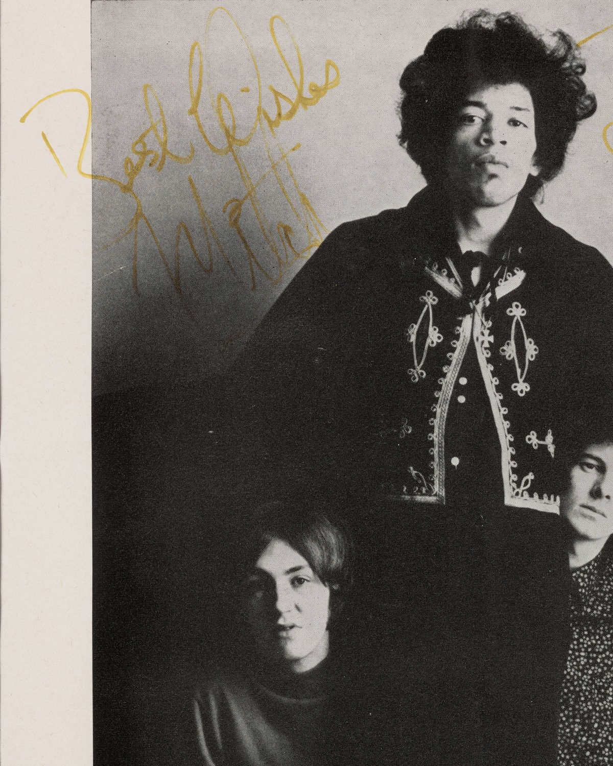 The Jimi Hendrix Experience Signed Photograph