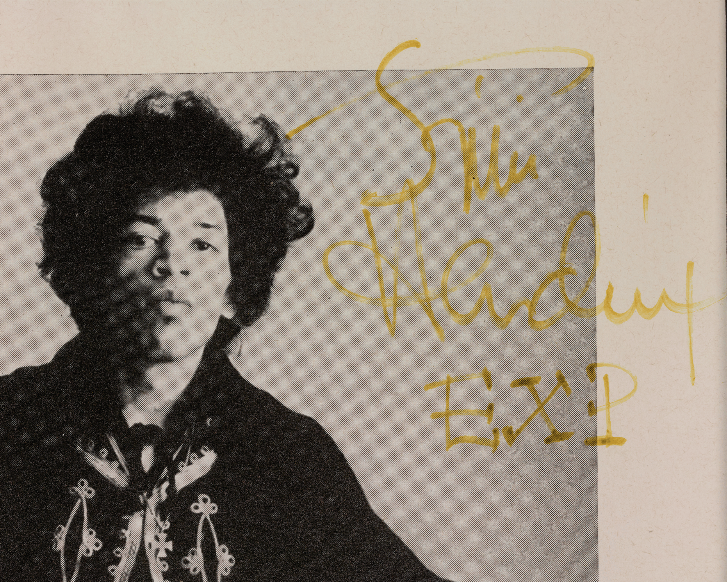 The Jimi Hendrix Experience Signed Photograph