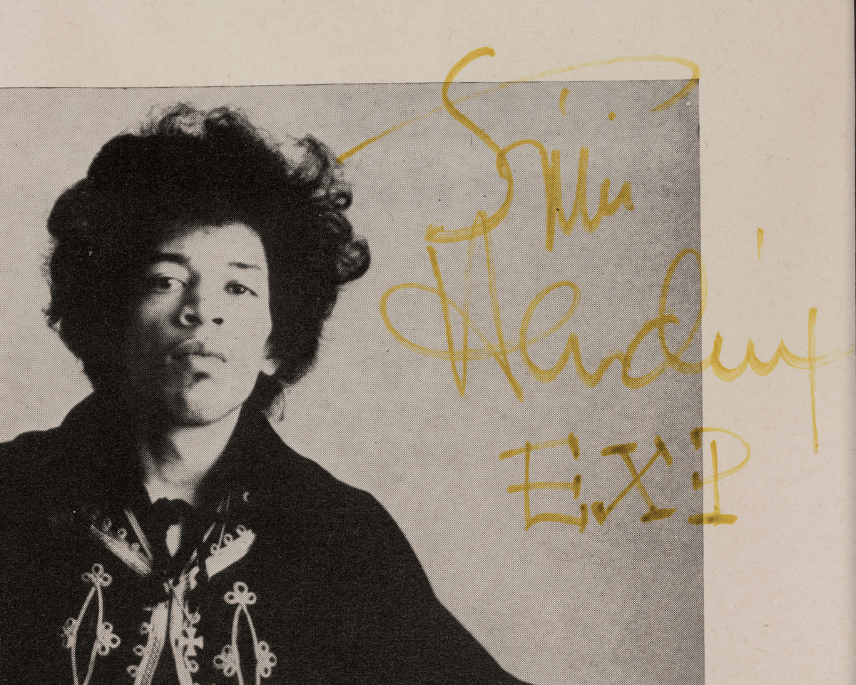 The Jimi Hendrix Experience Signed Photograph
