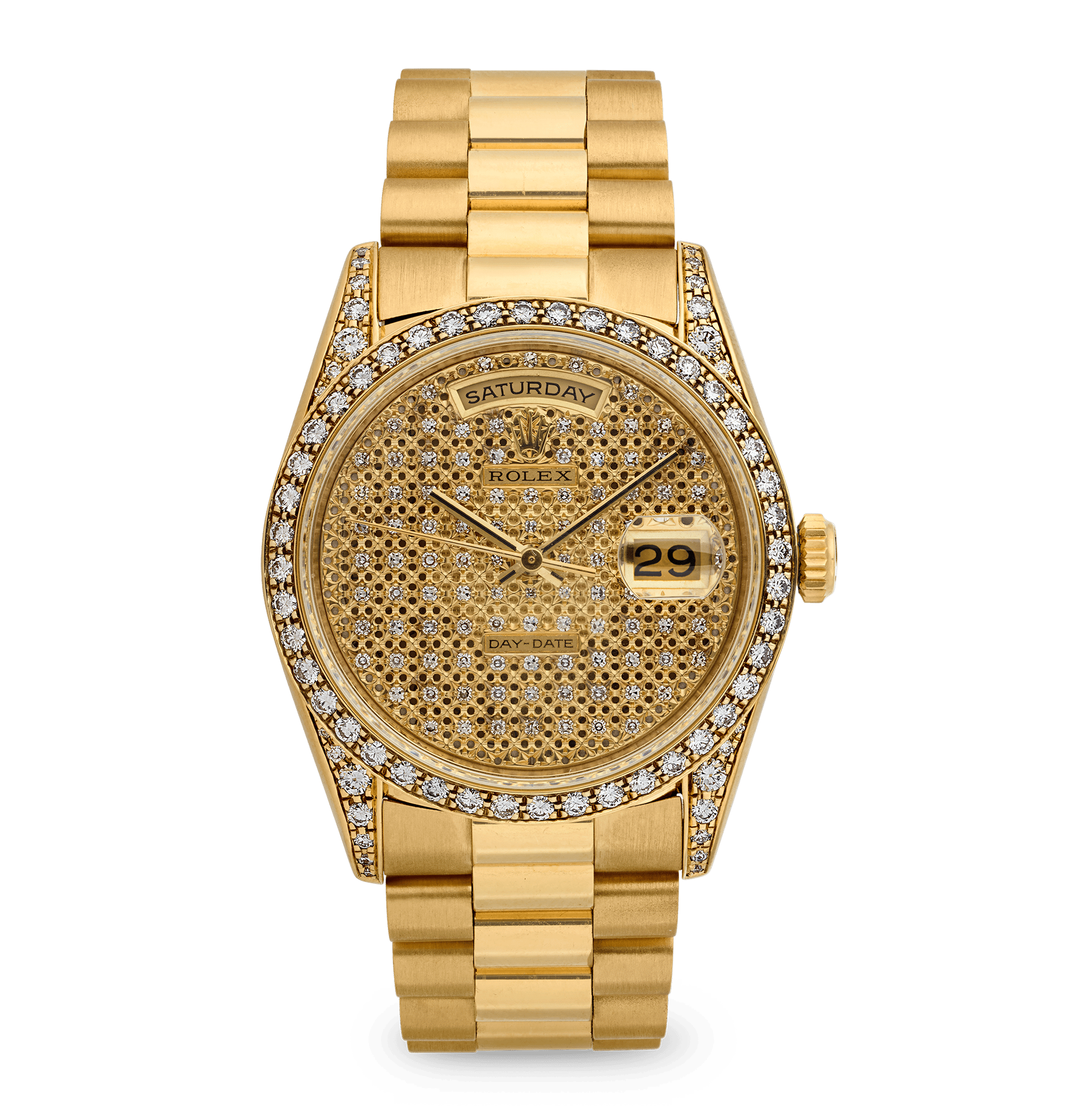 Rolex Yellow Gold Day-Date Watch