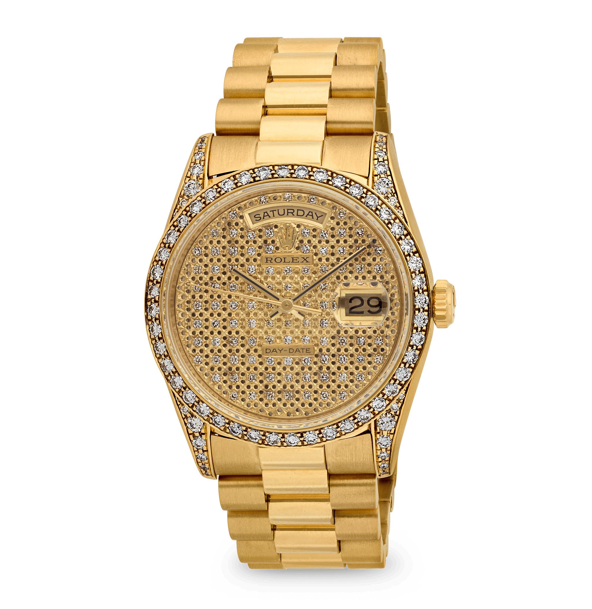 Rolex Yellow Gold Day-Date Watch
