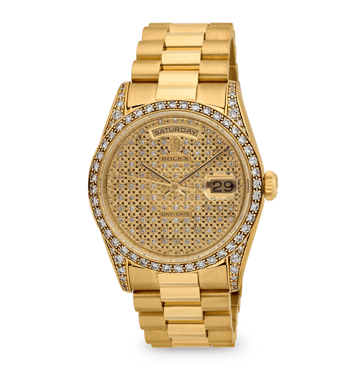 Rolex Yellow Gold Day-Date Watch