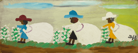 Cotton Picking Scene by Clementine Hunter