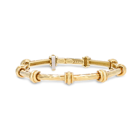 Henry Dunay Yellow Gold Bracelet