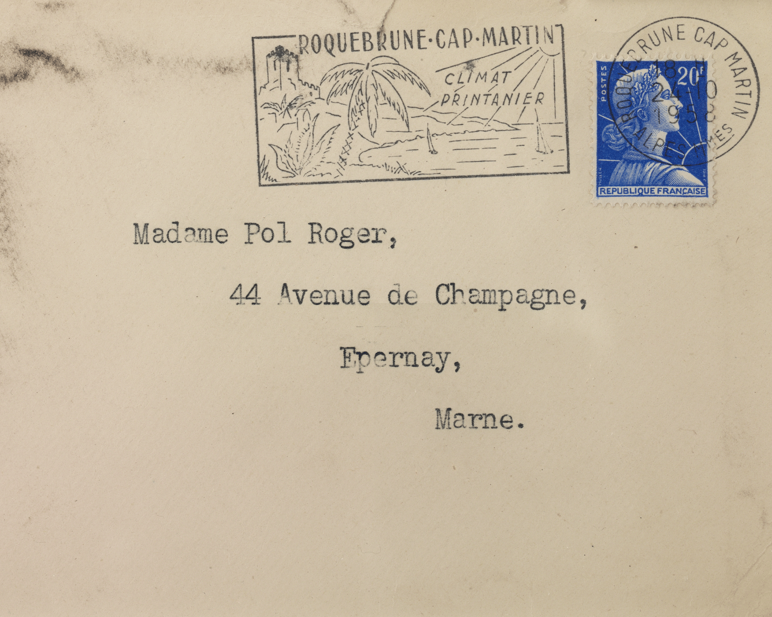 Winston Churchill De Gaulle Presentation Letter
