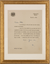 Winston Churchill Racehorse Letter