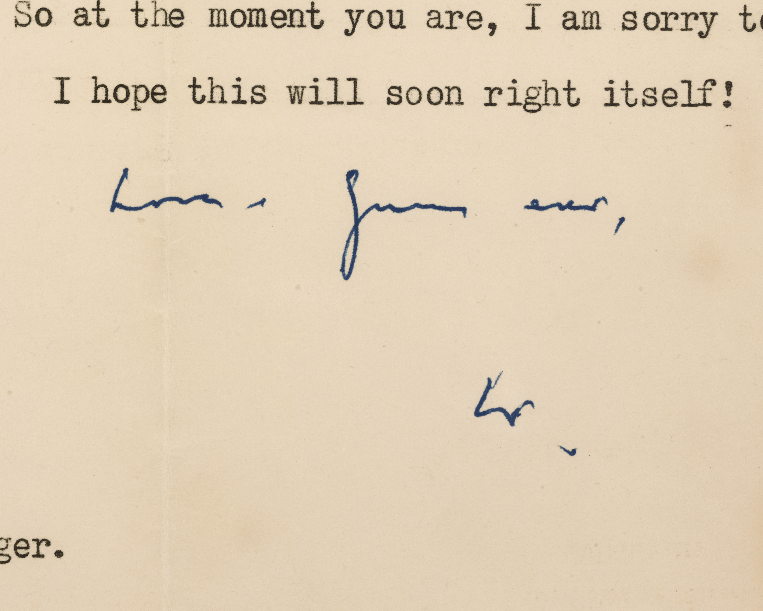 Winston Churchill Racehorse Letter