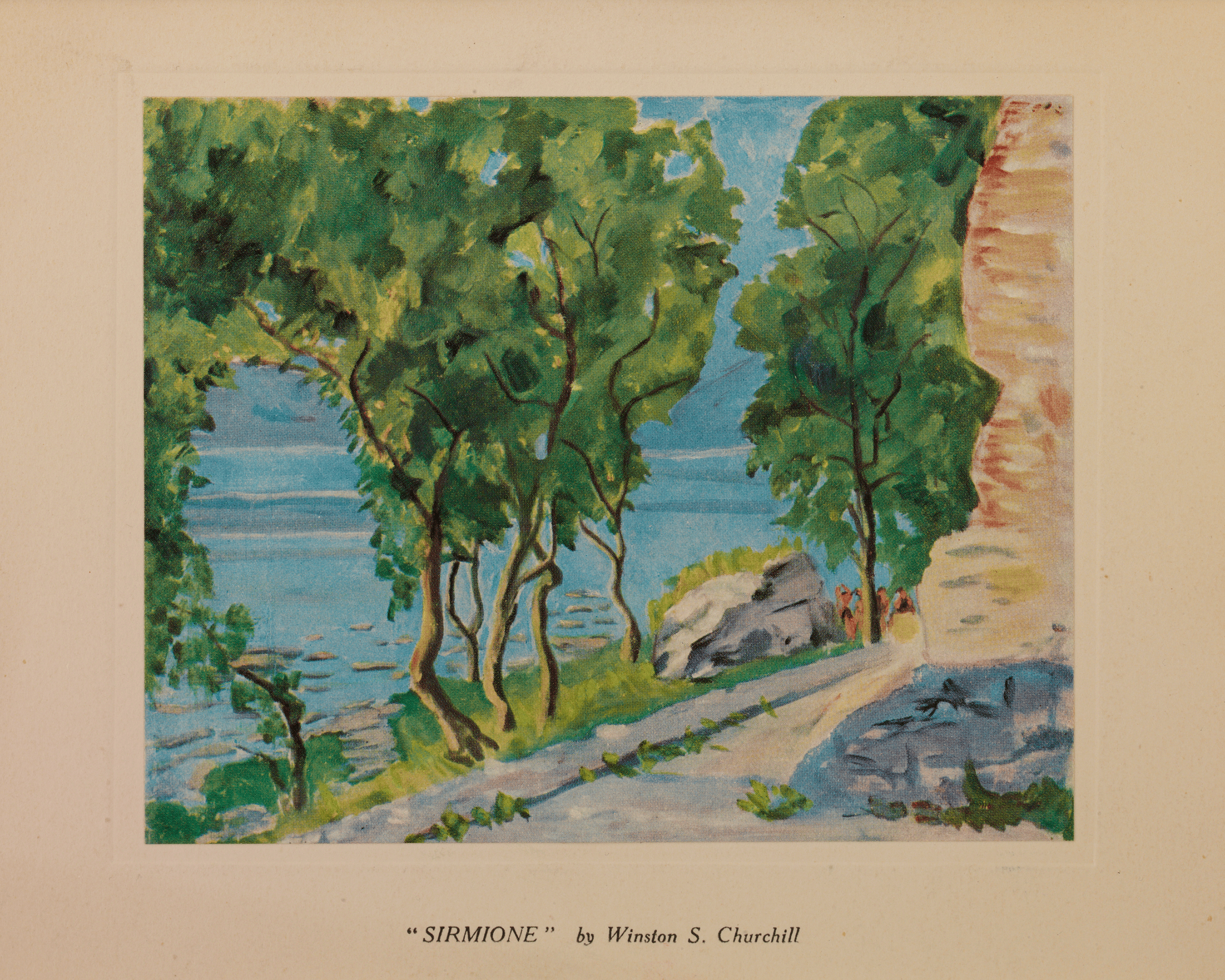 Winston Churchill Christmas Postcards and Letter