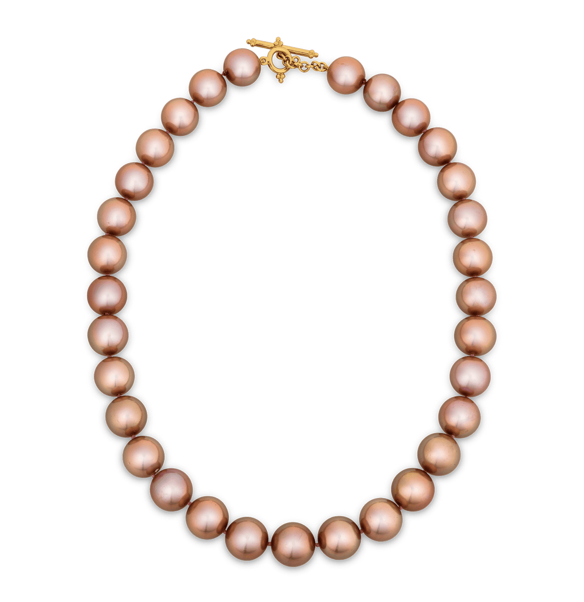 Edison Purple Pearl Necklace
