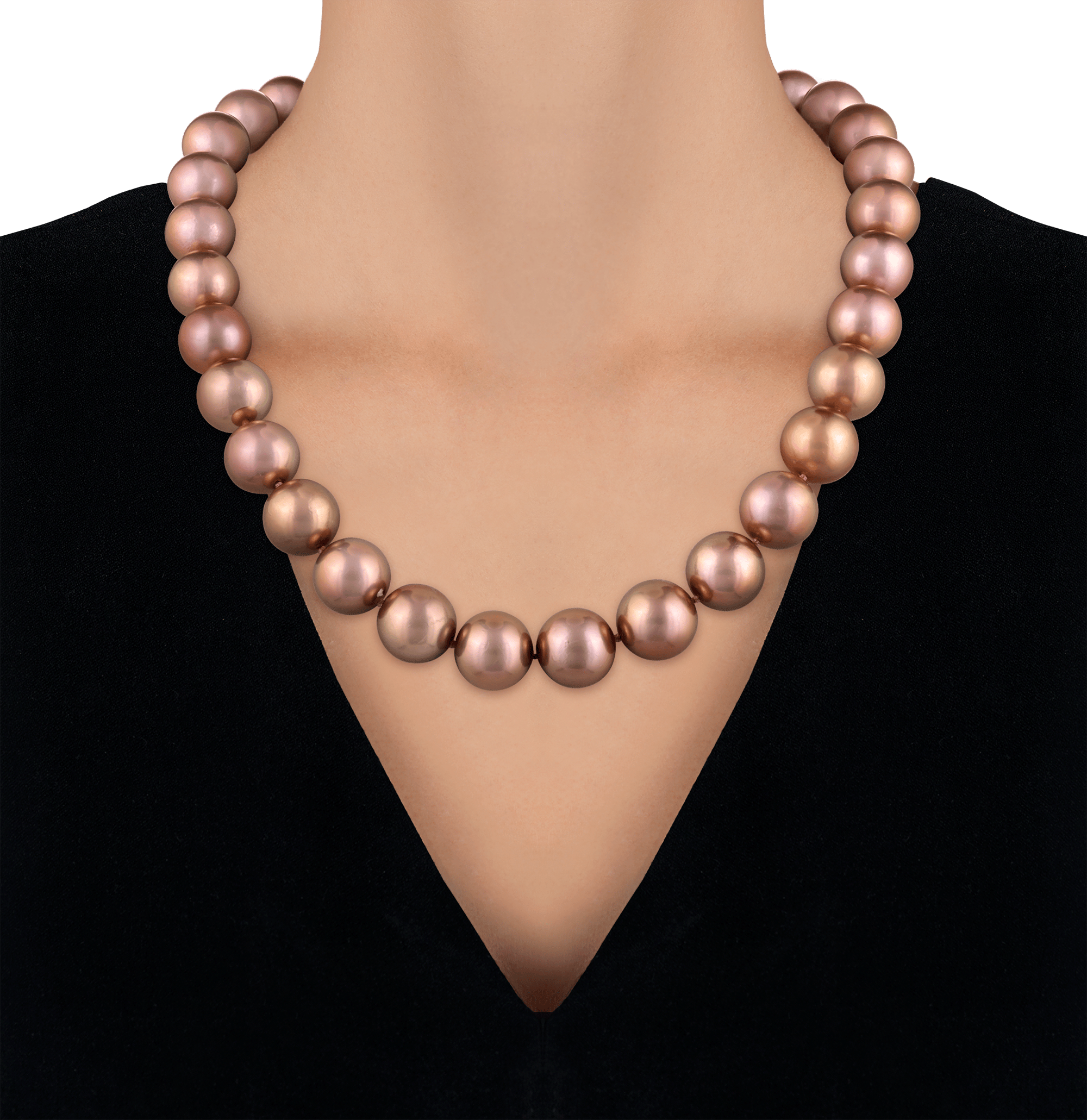 Edison Purple Pearl Necklace