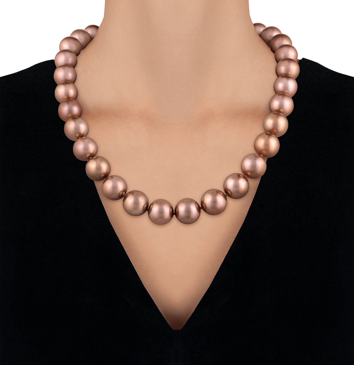 Edison Purple Pearl Necklace