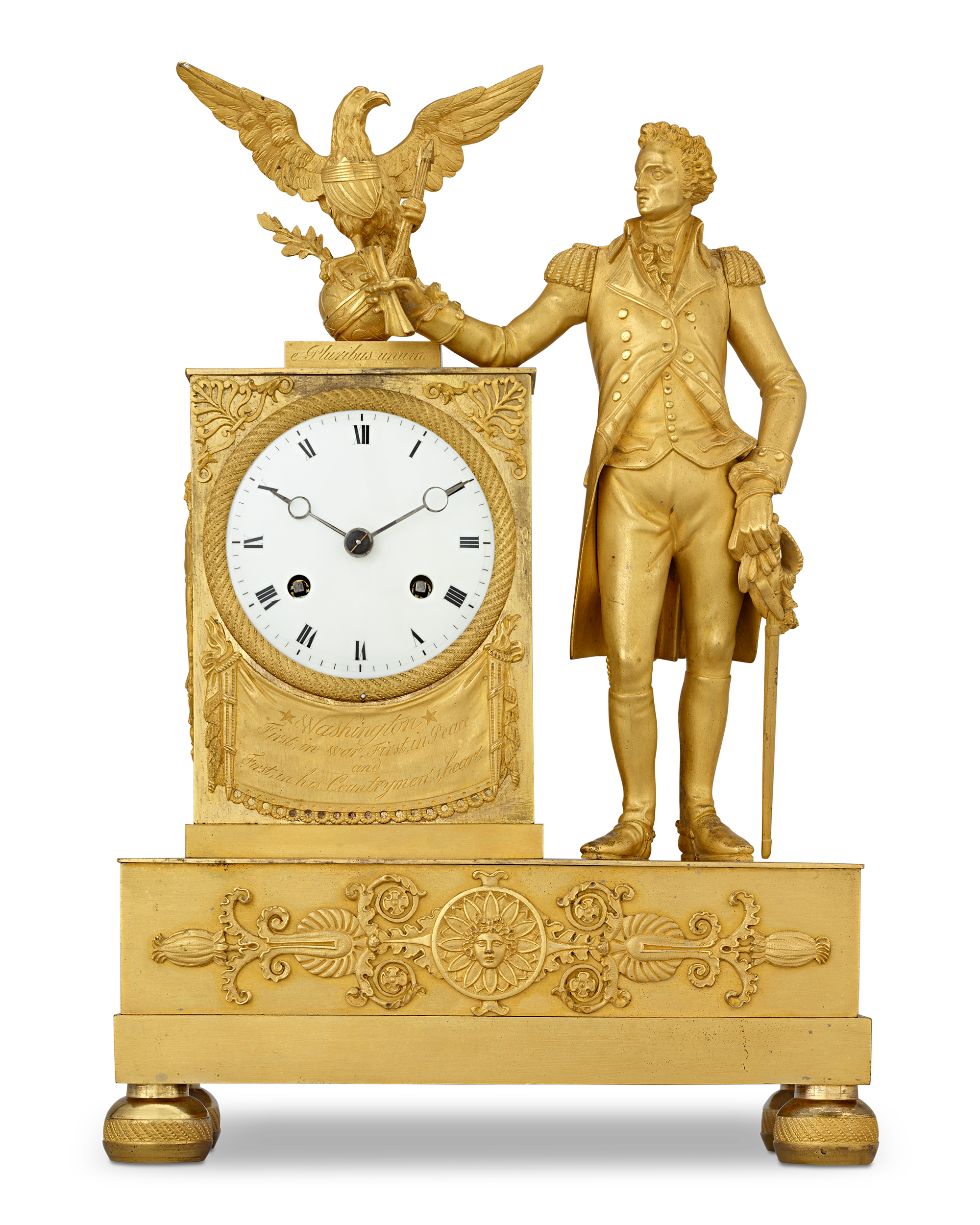 George Washington Mantel Clock