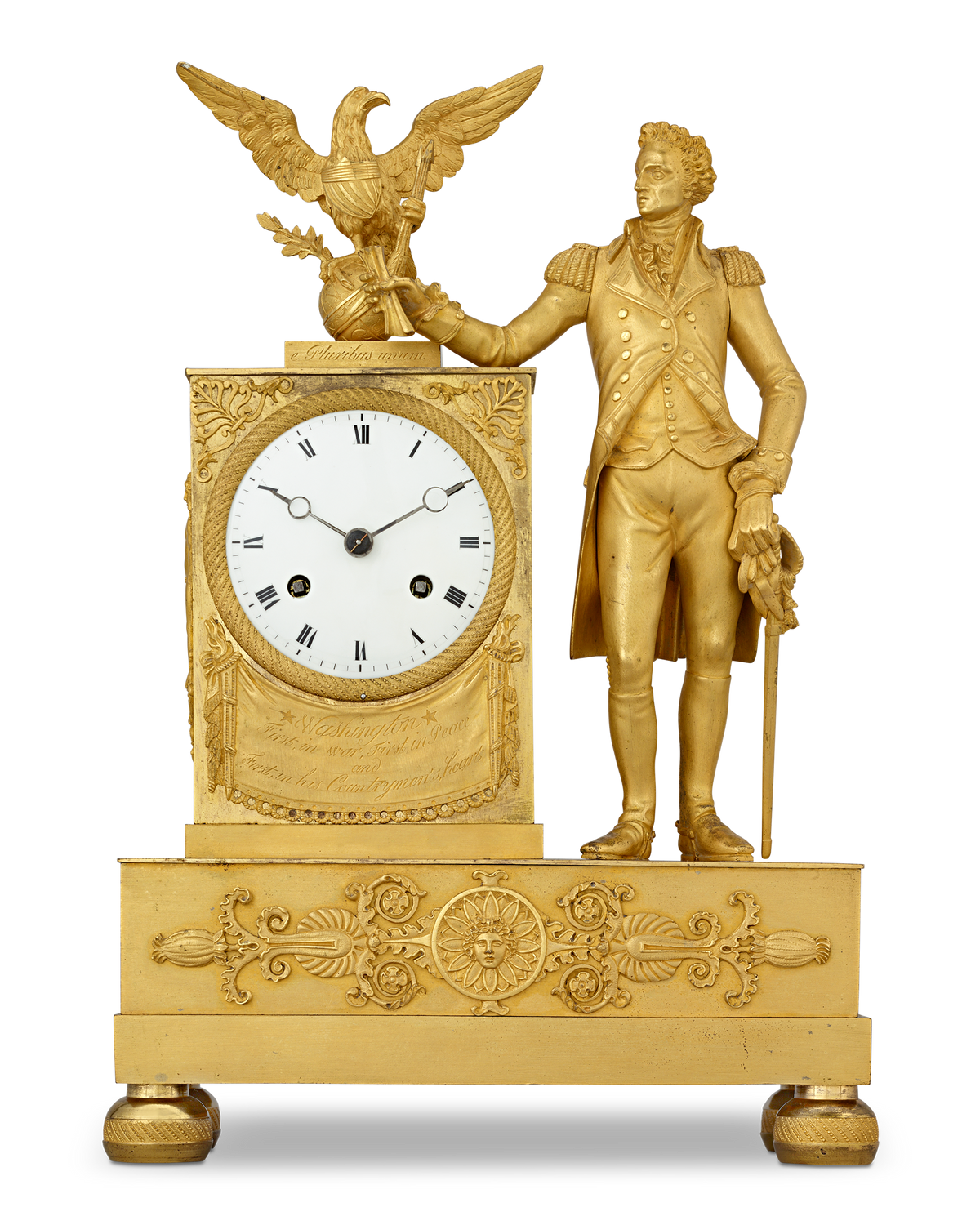 George Washington Mantel Clock