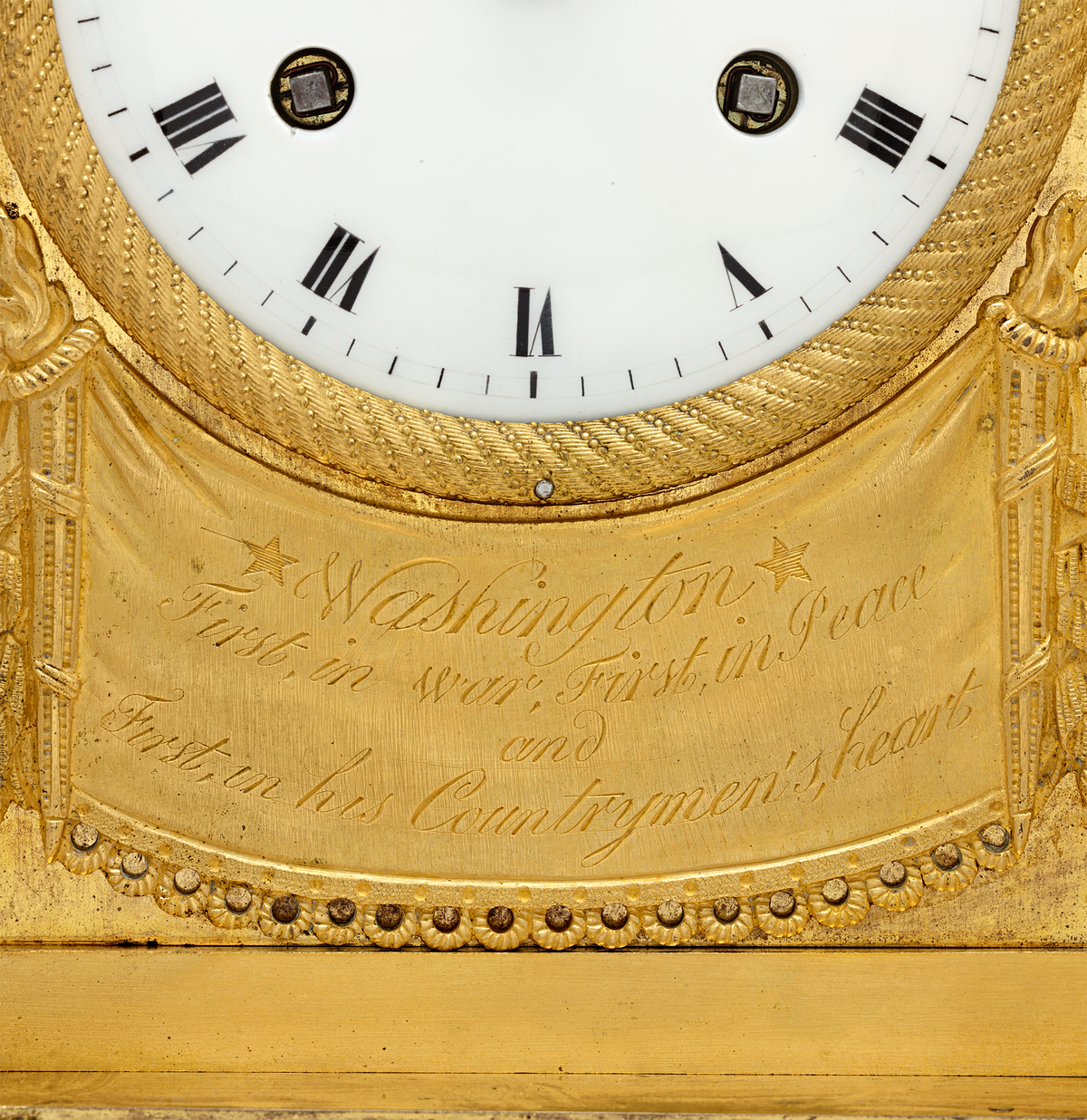 George Washington Mantel Clock