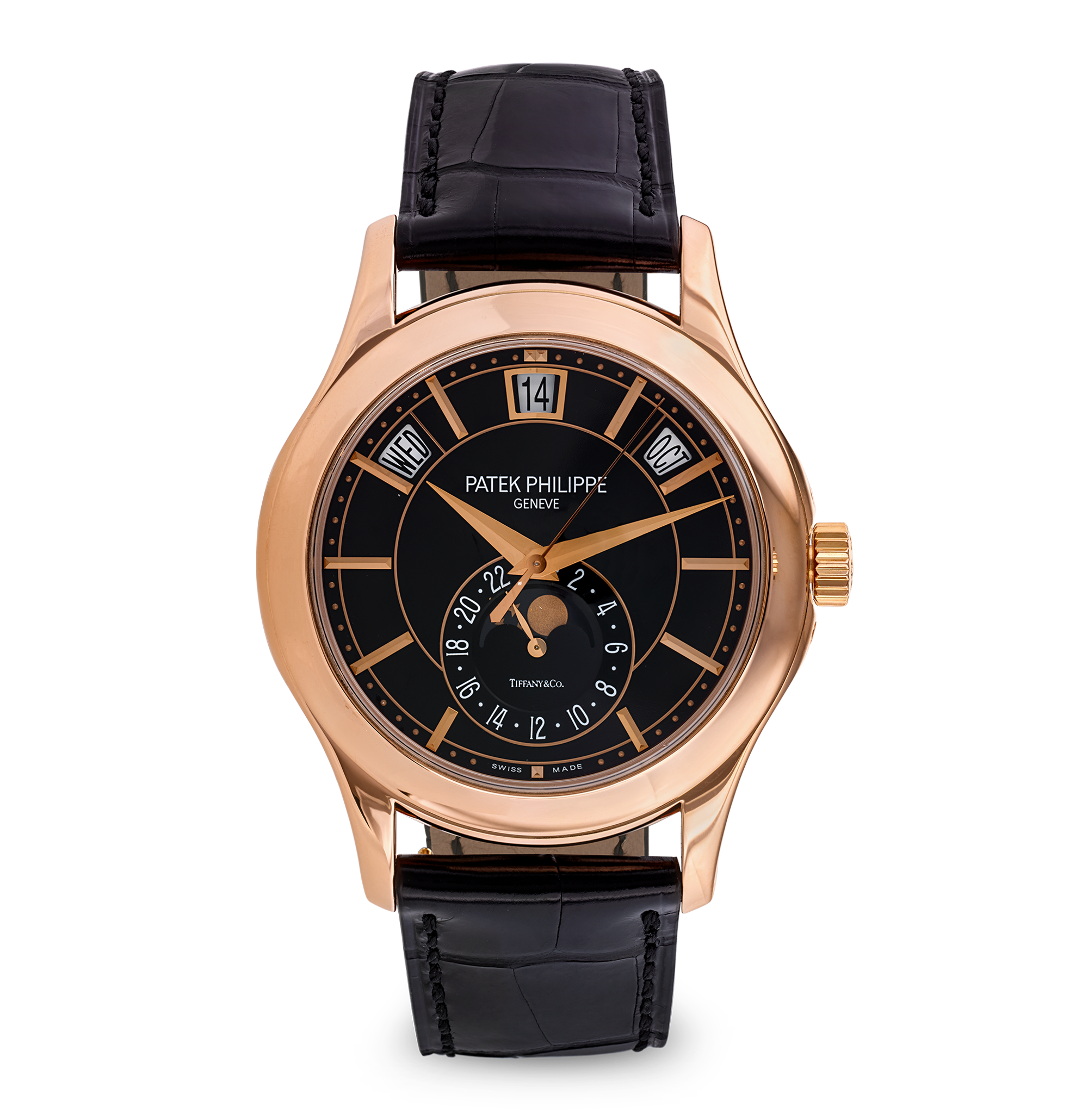 Patek Philippe and Tiffany & Co. Annual Calendar Wristwatch