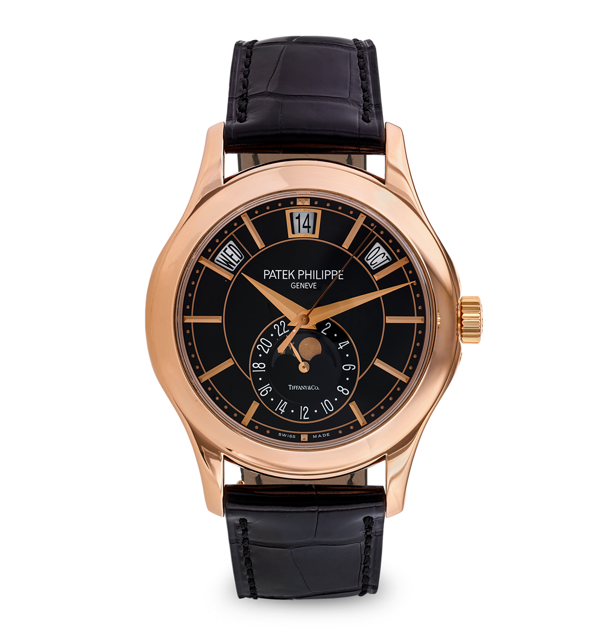 Patek Philippe and Tiffany & Co. Annual Calendar Wristwatch