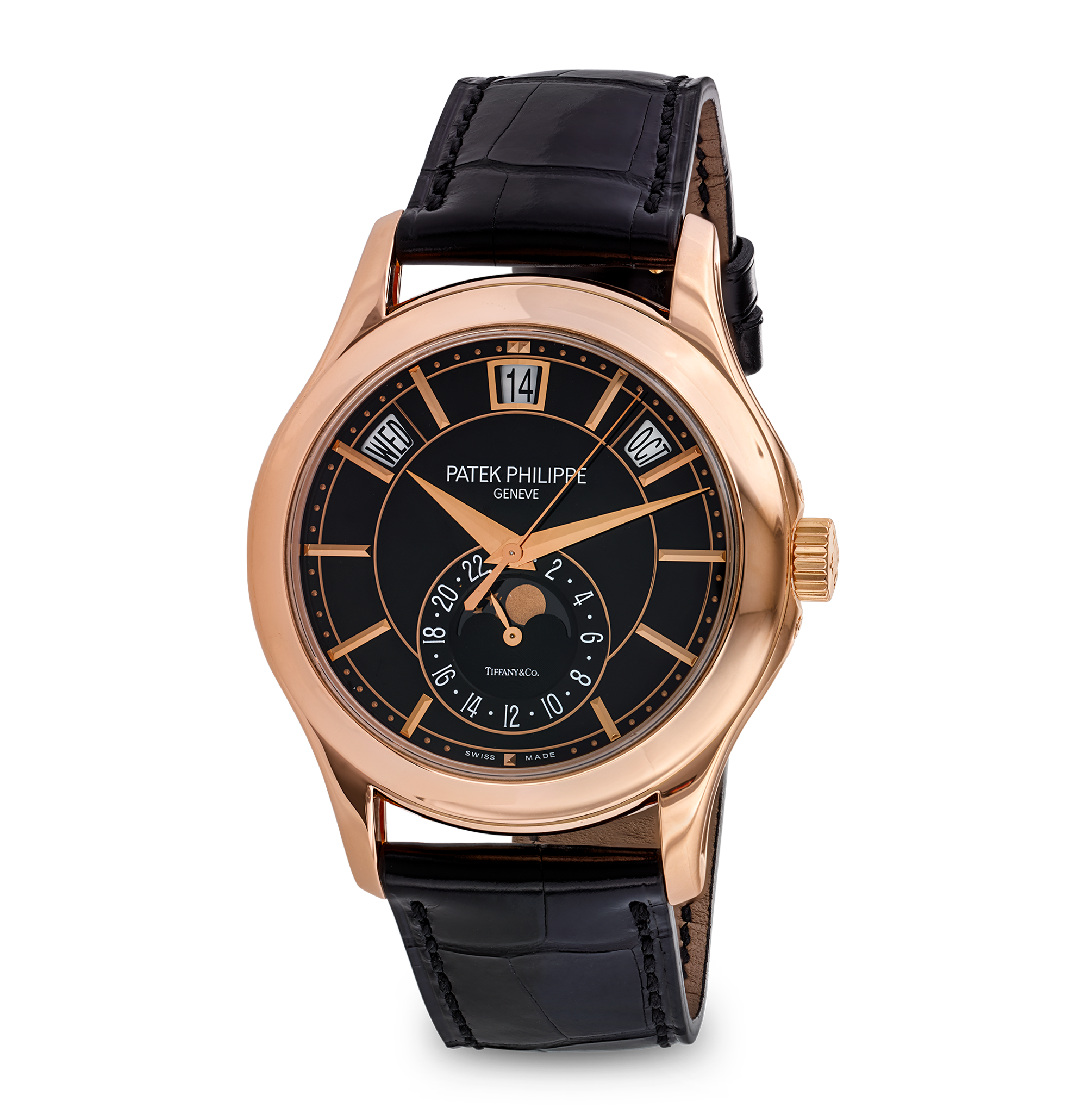 Patek Philippe and Tiffany & Co. Annual Calendar Wristwatch