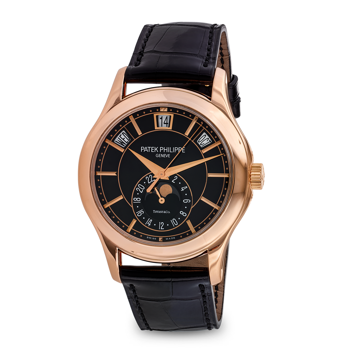 Patek Philippe and Tiffany & Co. Annual Calendar Wristwatch