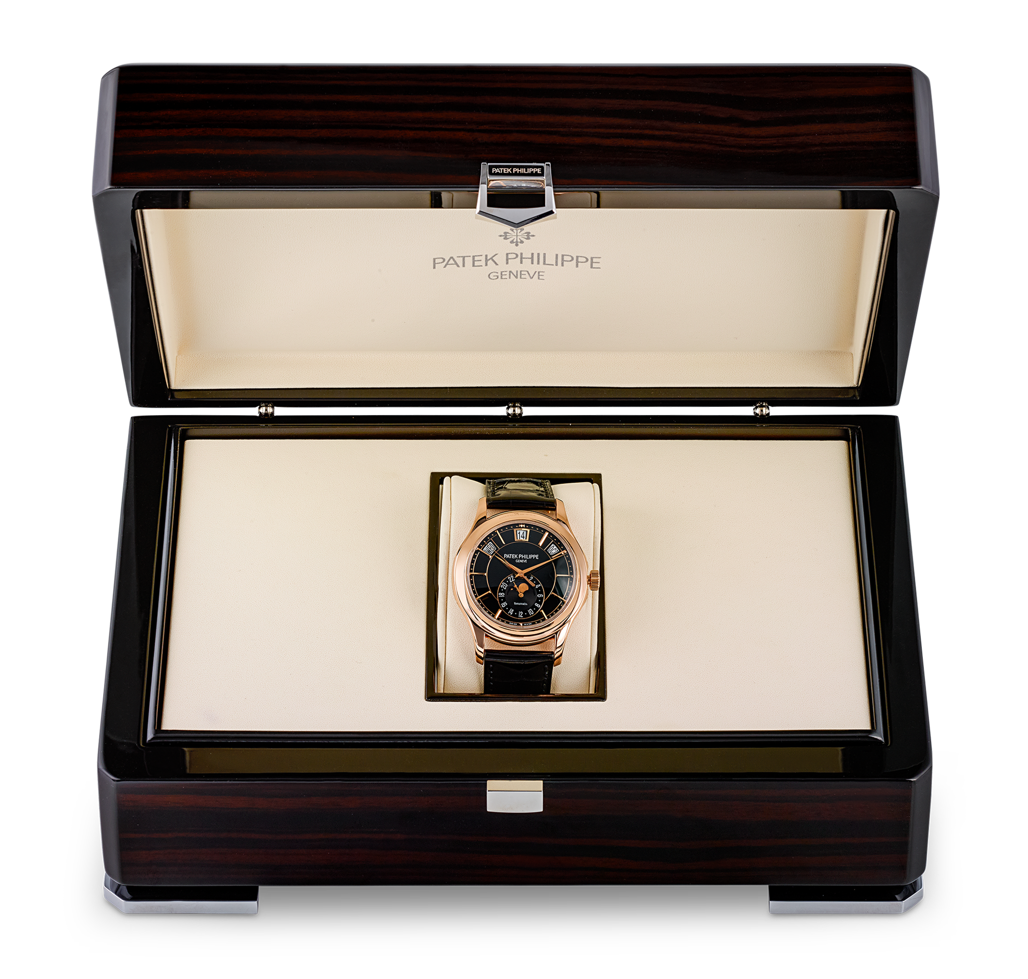 Patek Philippe and Tiffany & Co. Annual Calendar Wristwatch