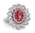 Padparadscha Sapphire Ring, 2.87 Carats