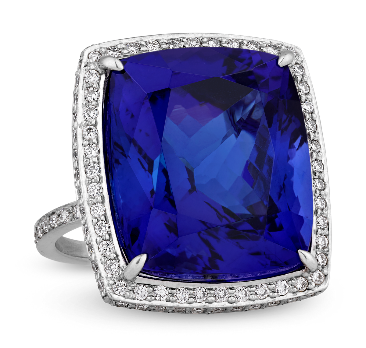 Tanzanite Ring, 25.28 Carats