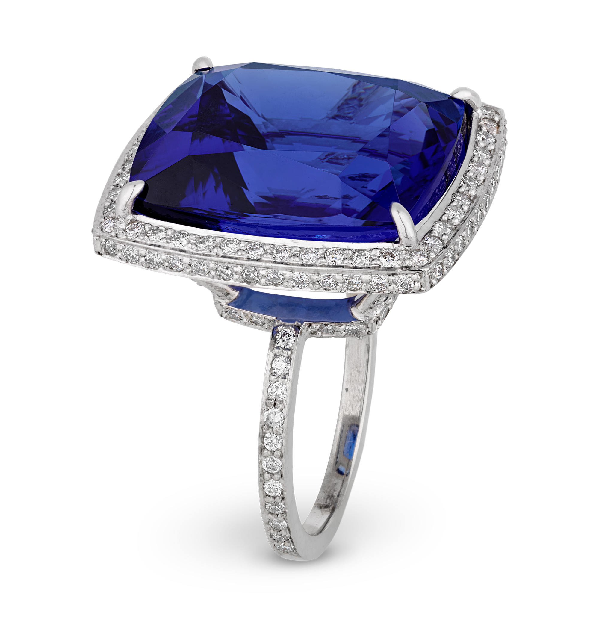 Tanzanite Ring, 25.28 Carats