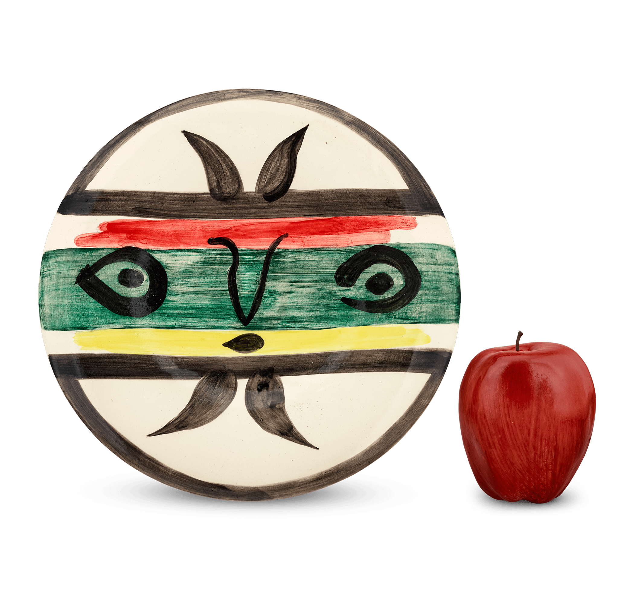 Visage No. 101 Ceramic Plate by Pablo Picasso