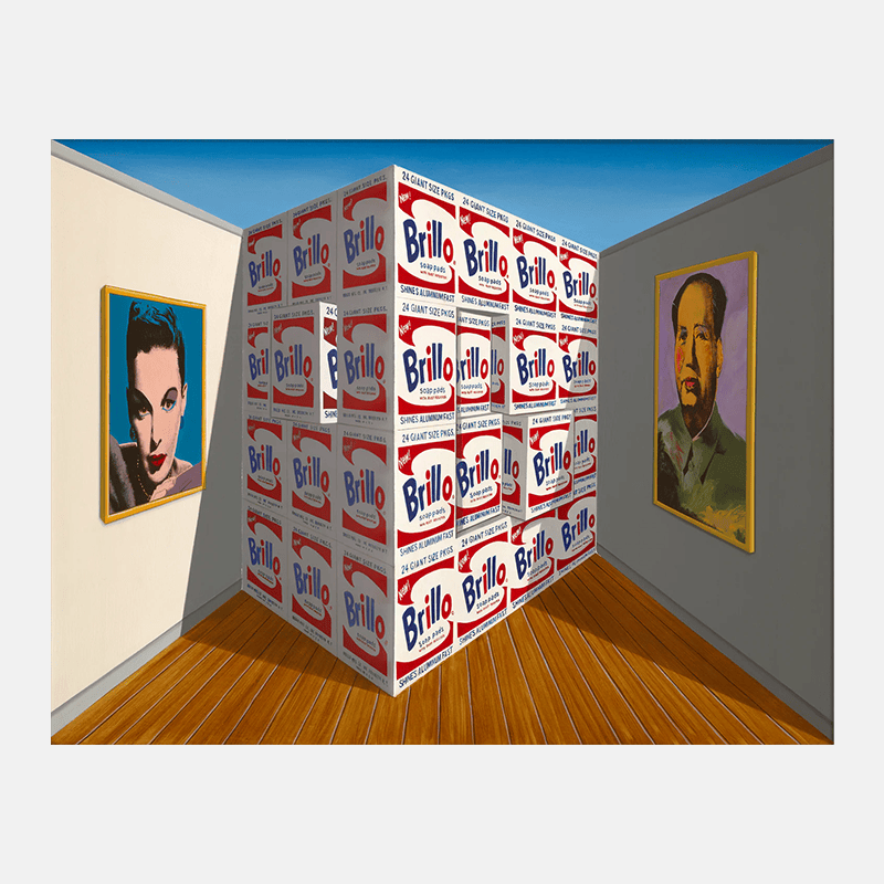 The Witty World of Patrick Hughes