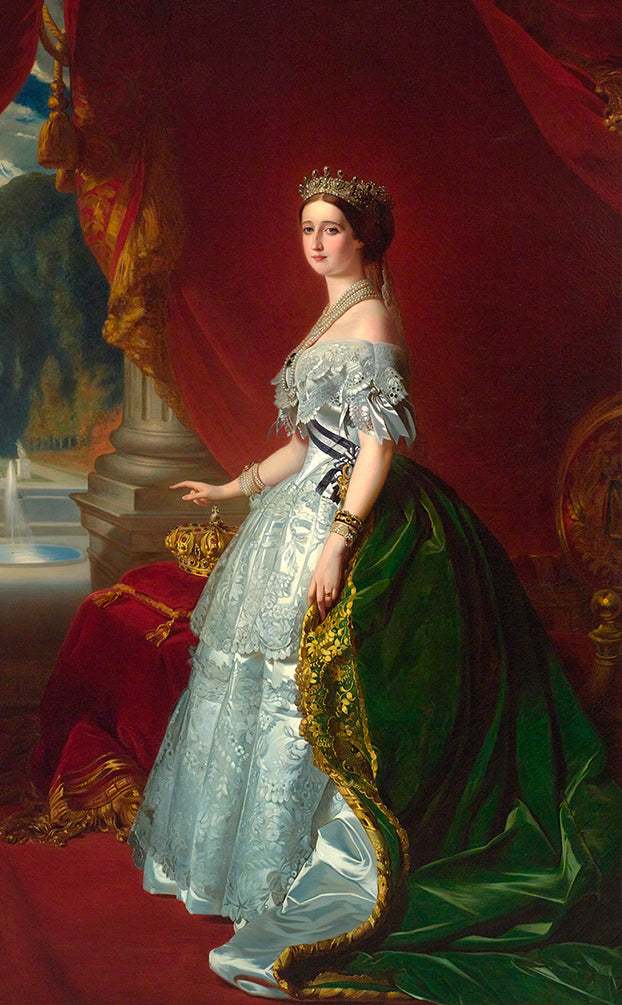 Portraits Of Emperor Napoleon III And Empress Eugénie