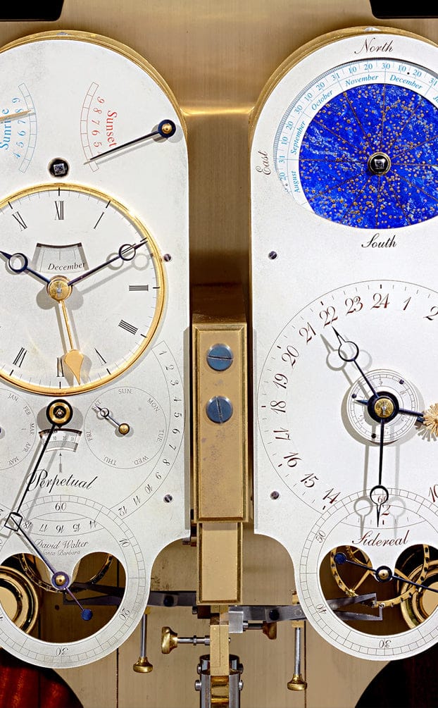 Double Pendulum Clock by David Walter