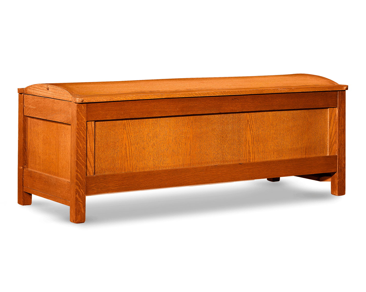 A matching chest holds nine table leaves