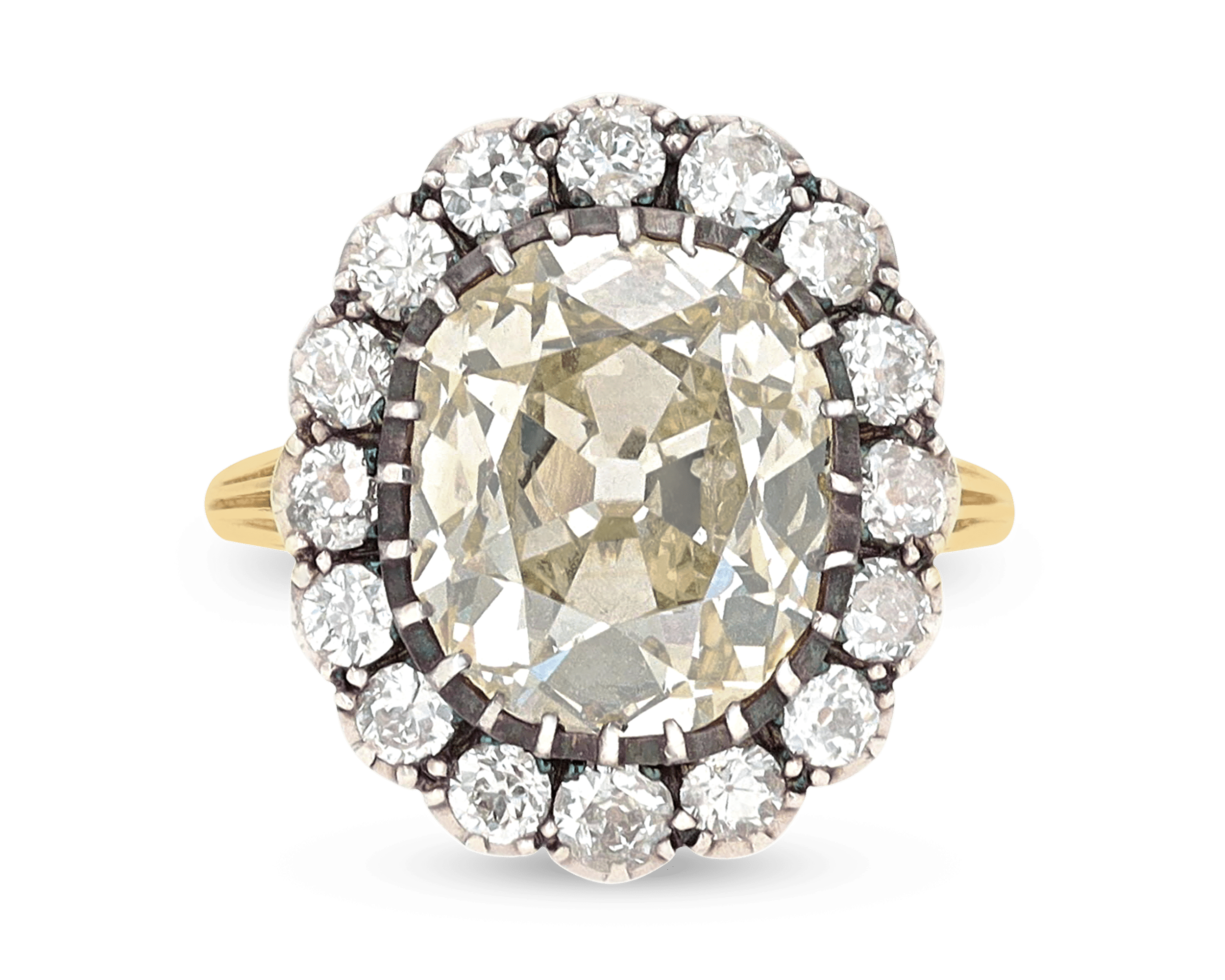Antique Diamond Ring, 6.69 Carats
