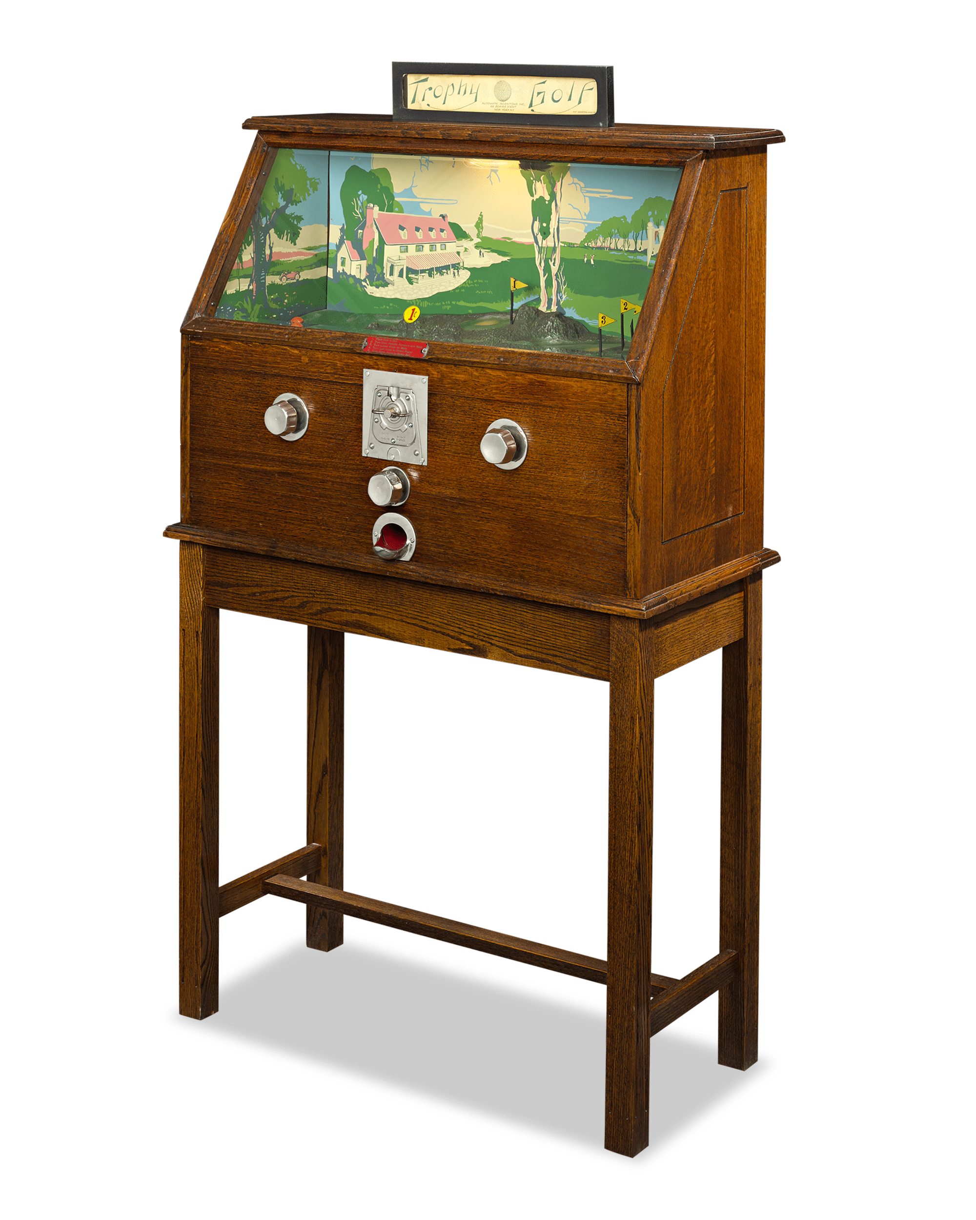 Trophy Golf Floor Gaming Machine