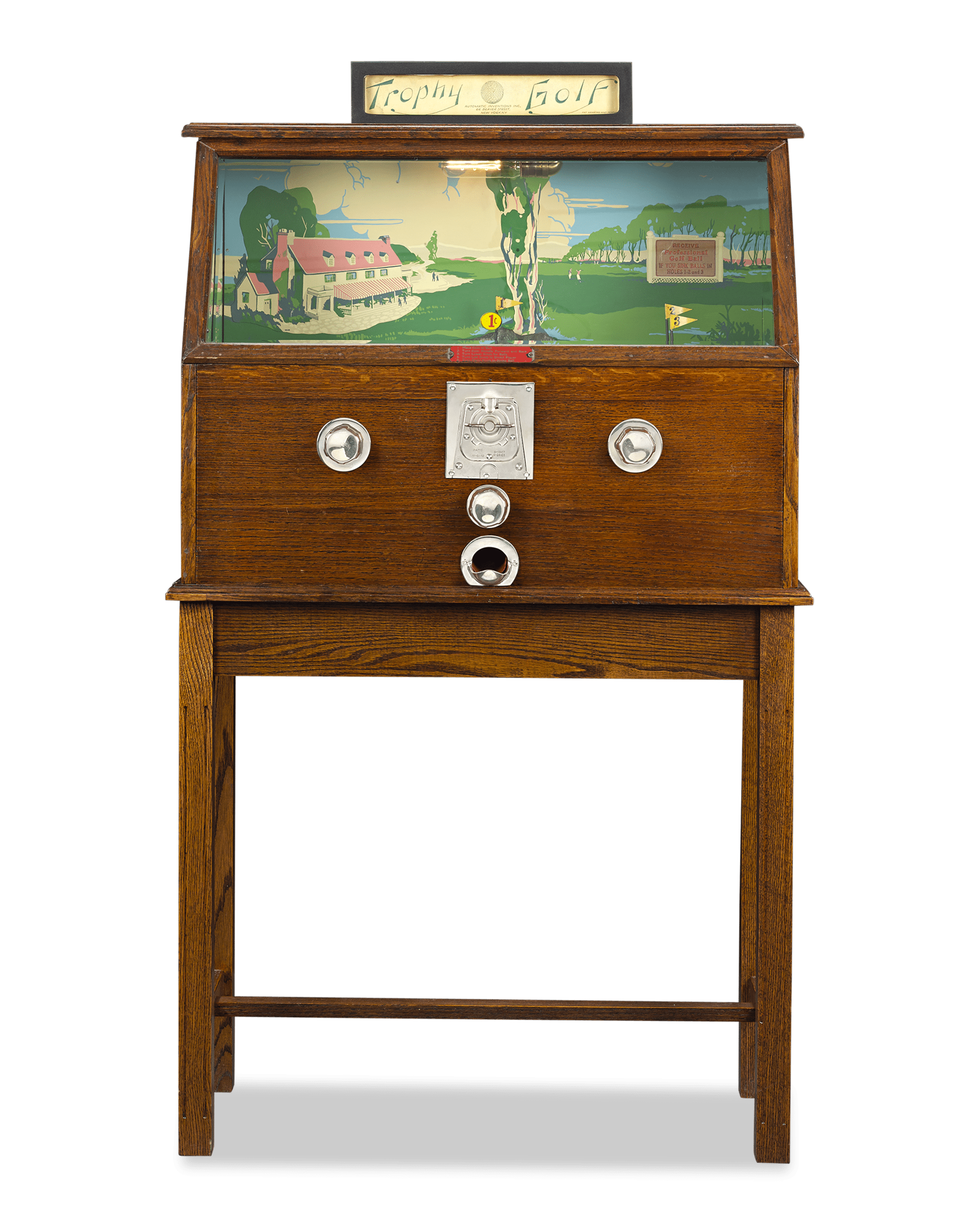 Trophy Golf Floor Gaming Machine