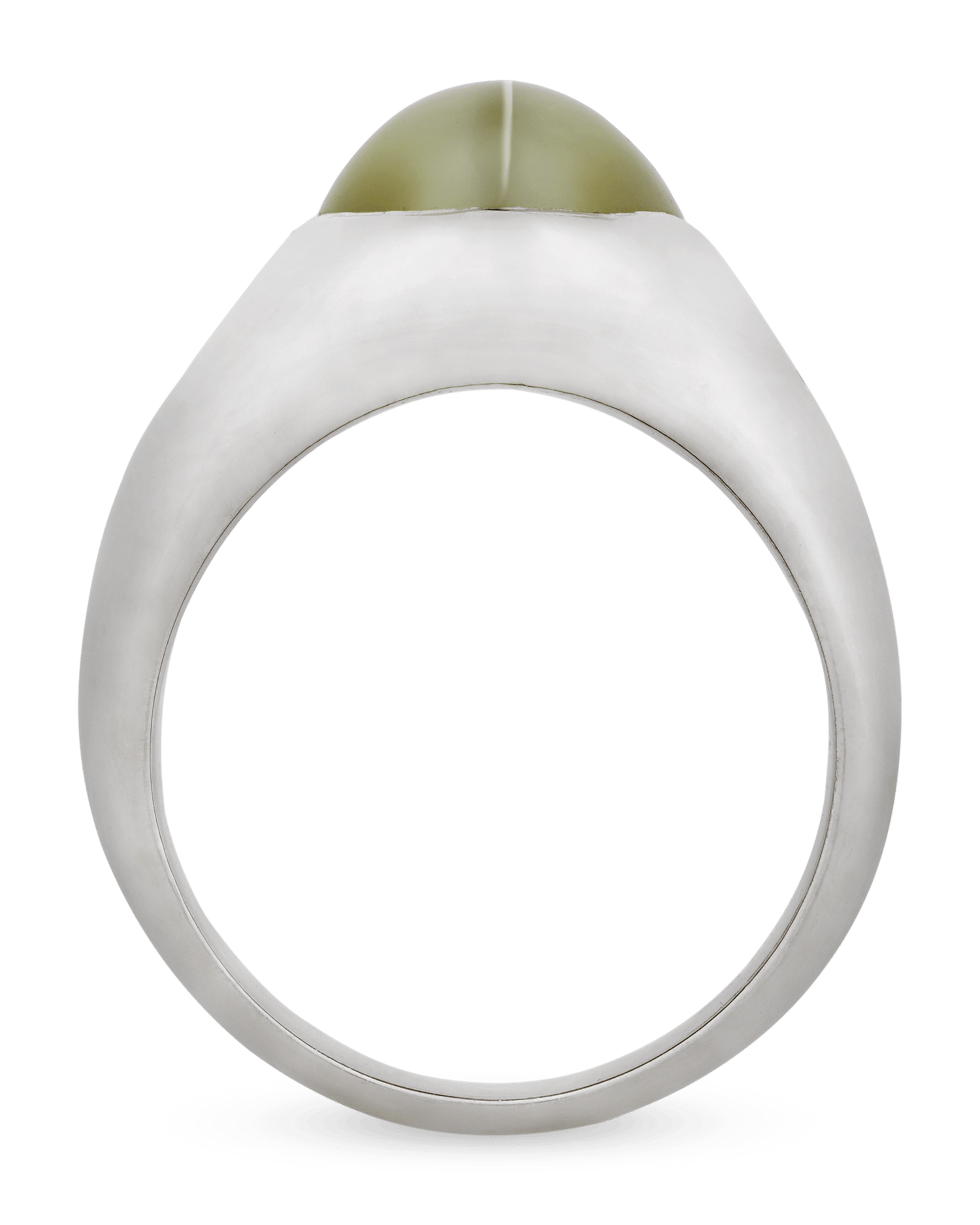 Men's Cat's Eye Chrysoberyl Ring, 6.00 Carats