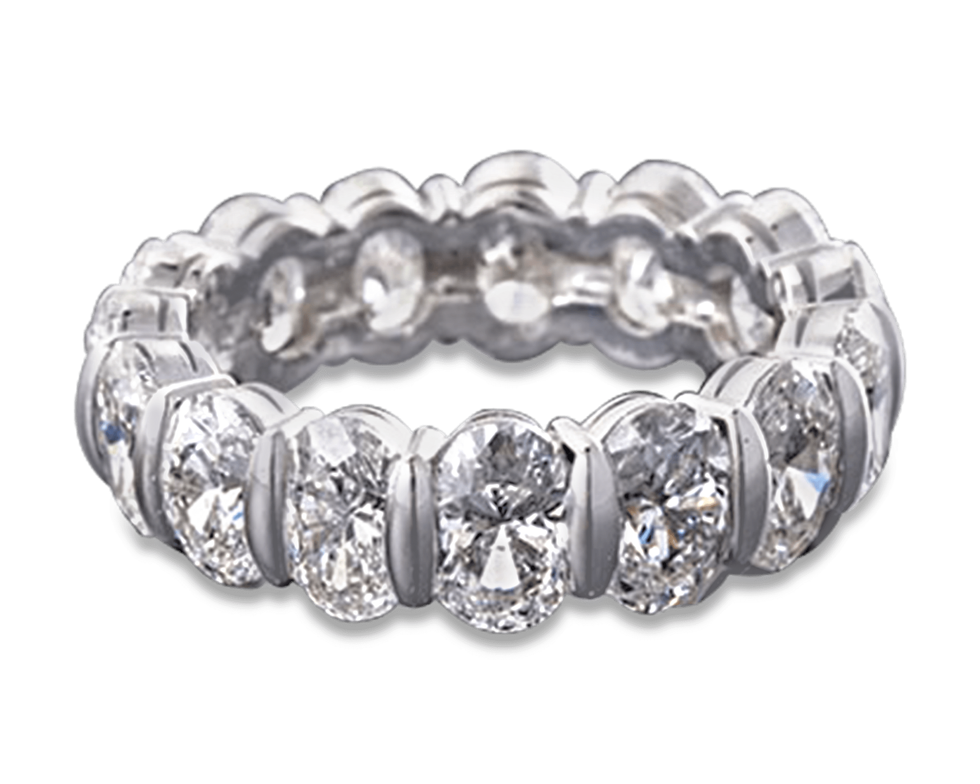 Diamond Circlet Ring, 8.03 Carats