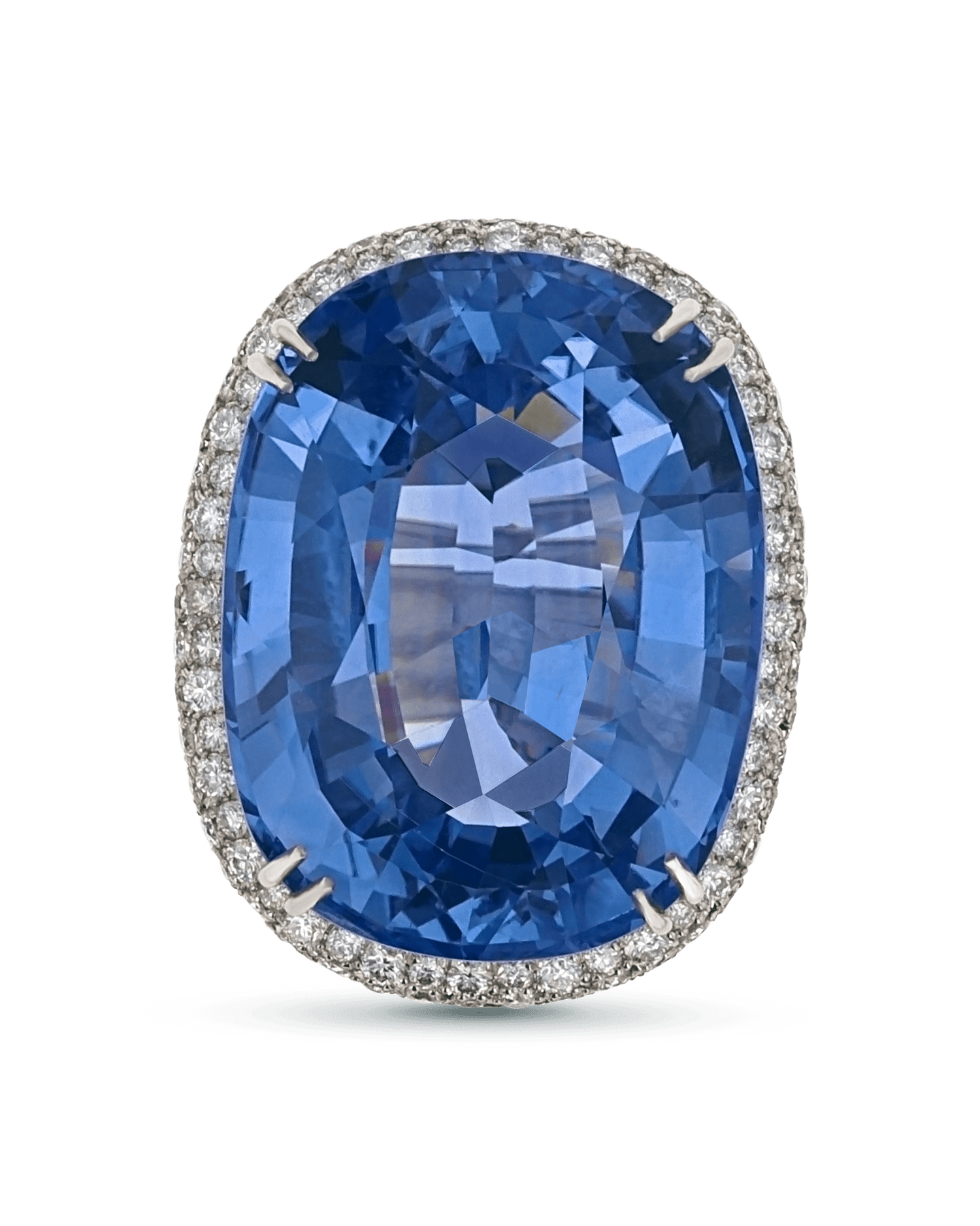 Ceylon Sapphire Ring, 43.60 Carats