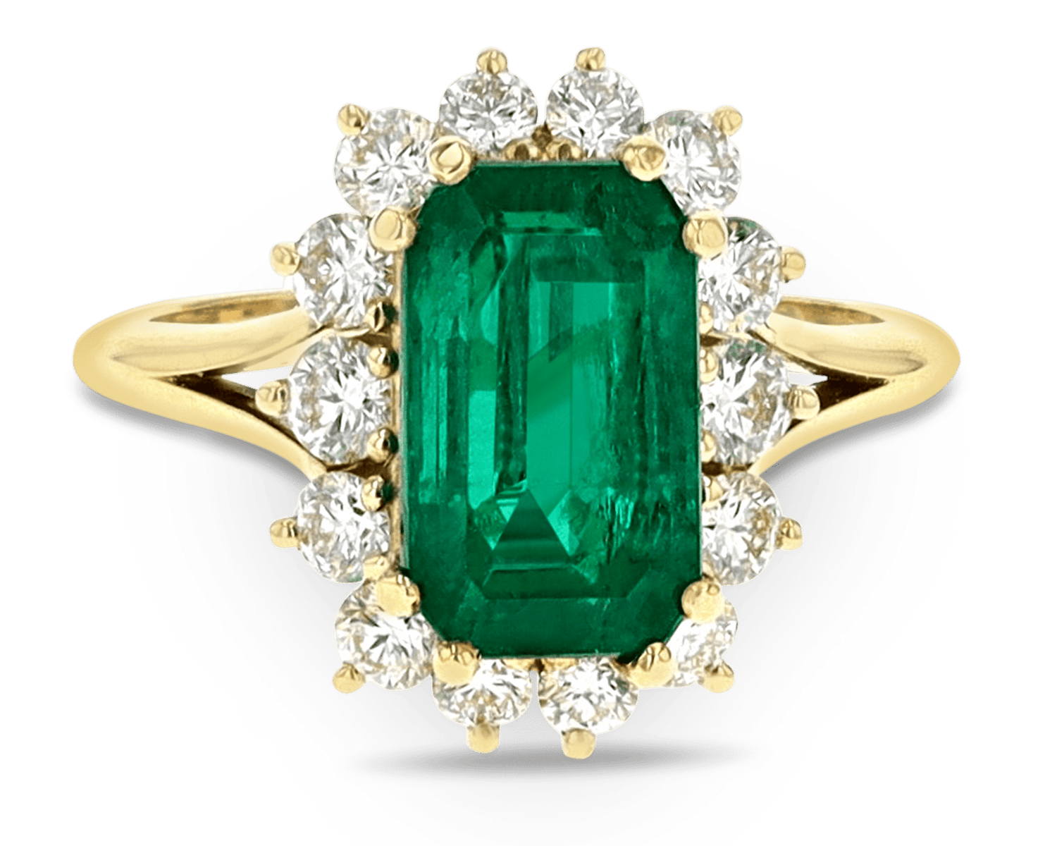 Colombian Emerald Ring, 3.22 Carats