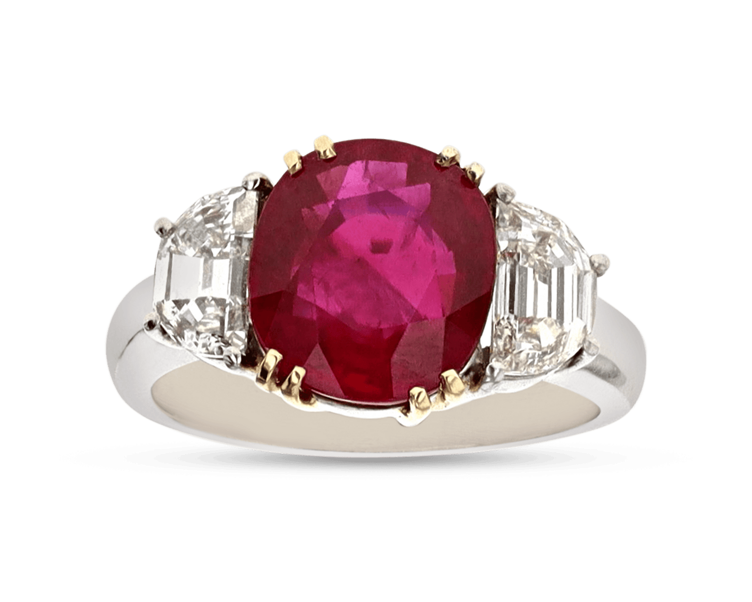 Burma Ruby Ring, 4.07 Carats