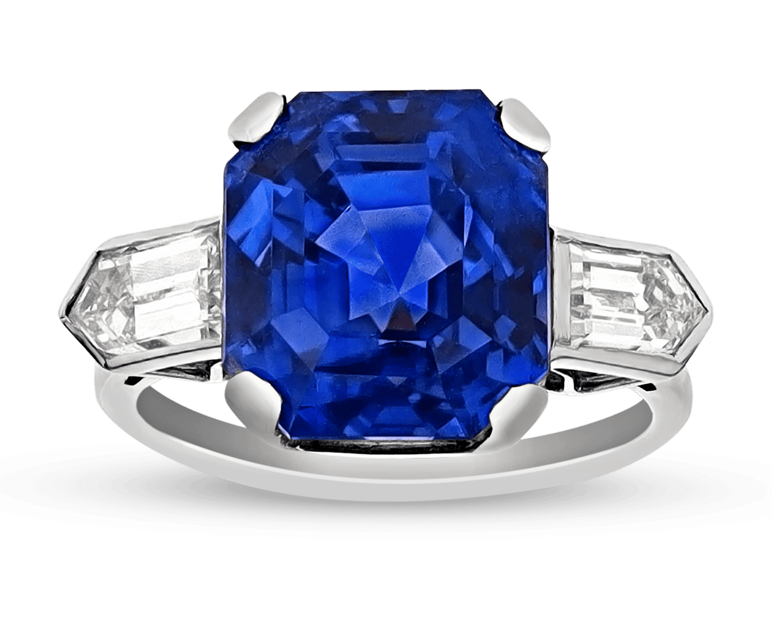 Untreated Ceylon Sapphire Ring, 11.95 Carats