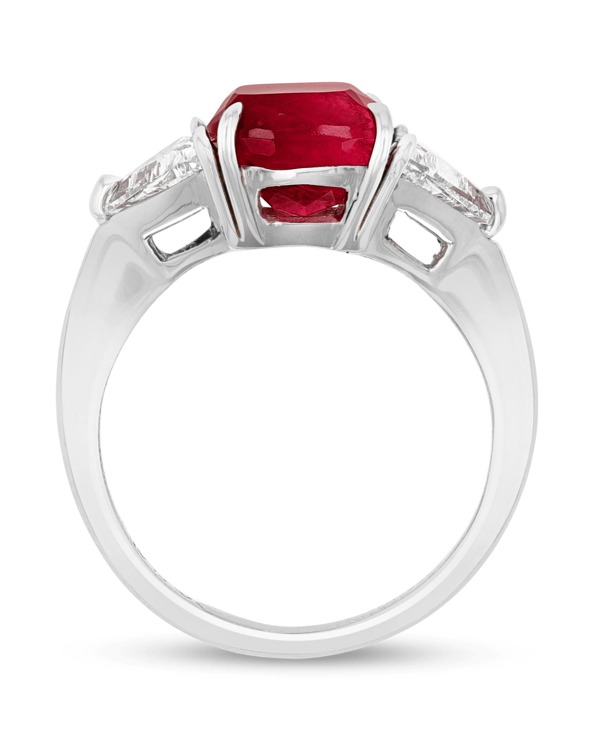 Red Emerald Ring, 2.23 Carats