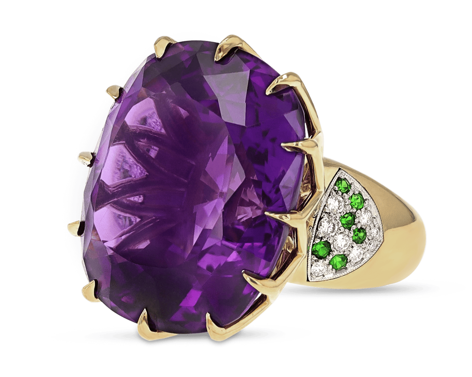 Amethyst Cocktail Ring, 51.49 Carats