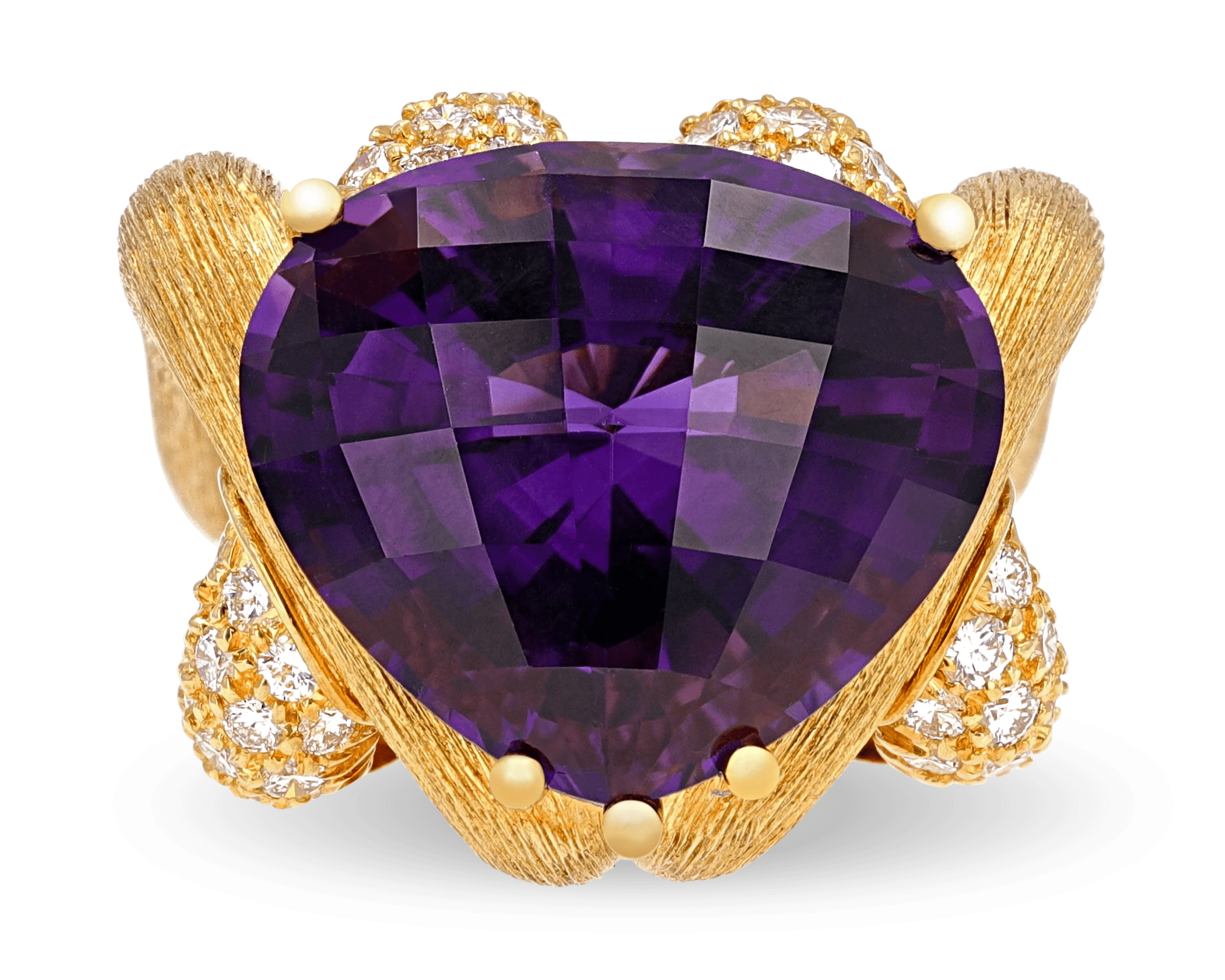 Amethyst Cocktail Ring by Henry Dunay, 17.90 Carats