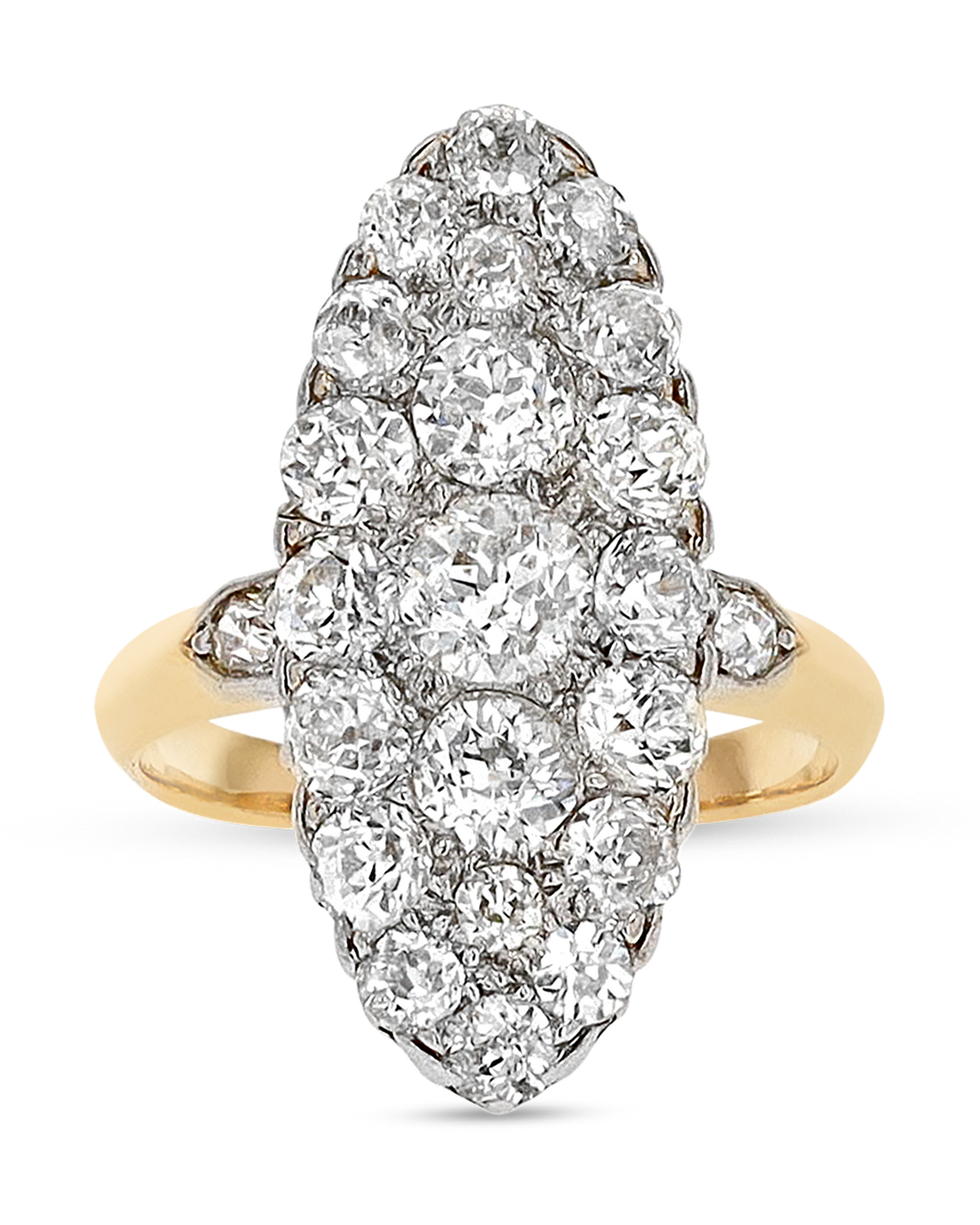 Edwardian Diamond Ring, 4.00 Carats