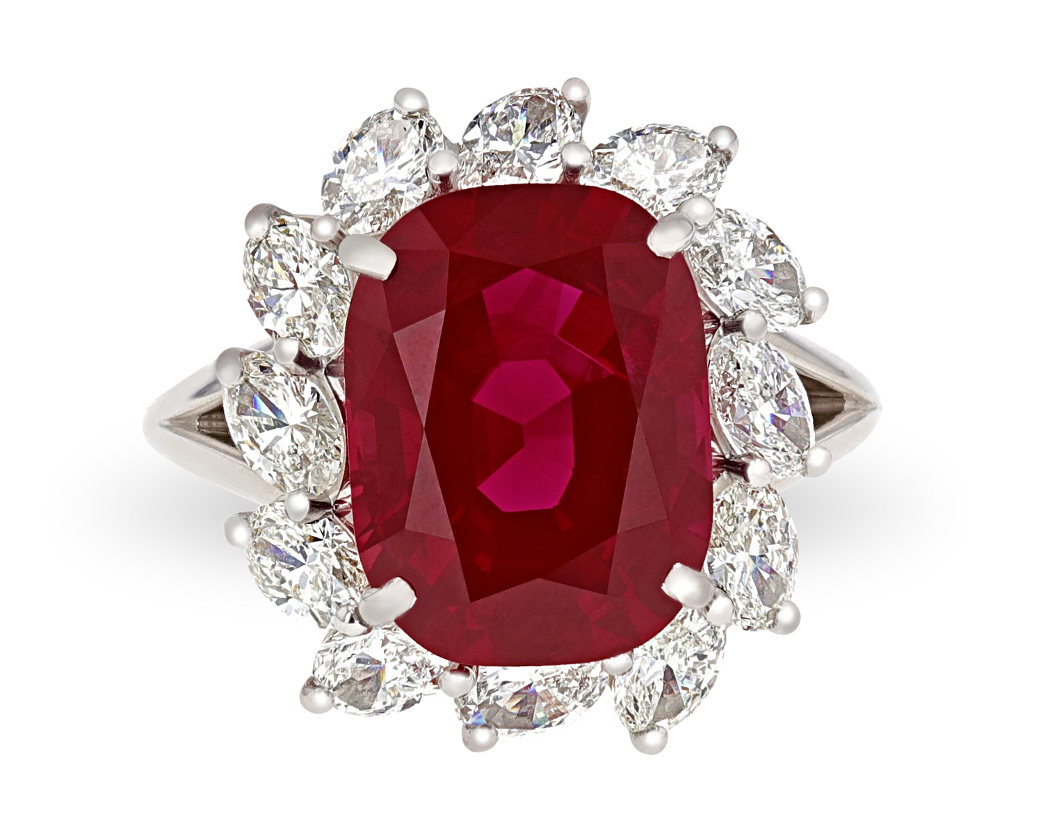 Ruby Ring, 7.64 Carats | M.S. Rau