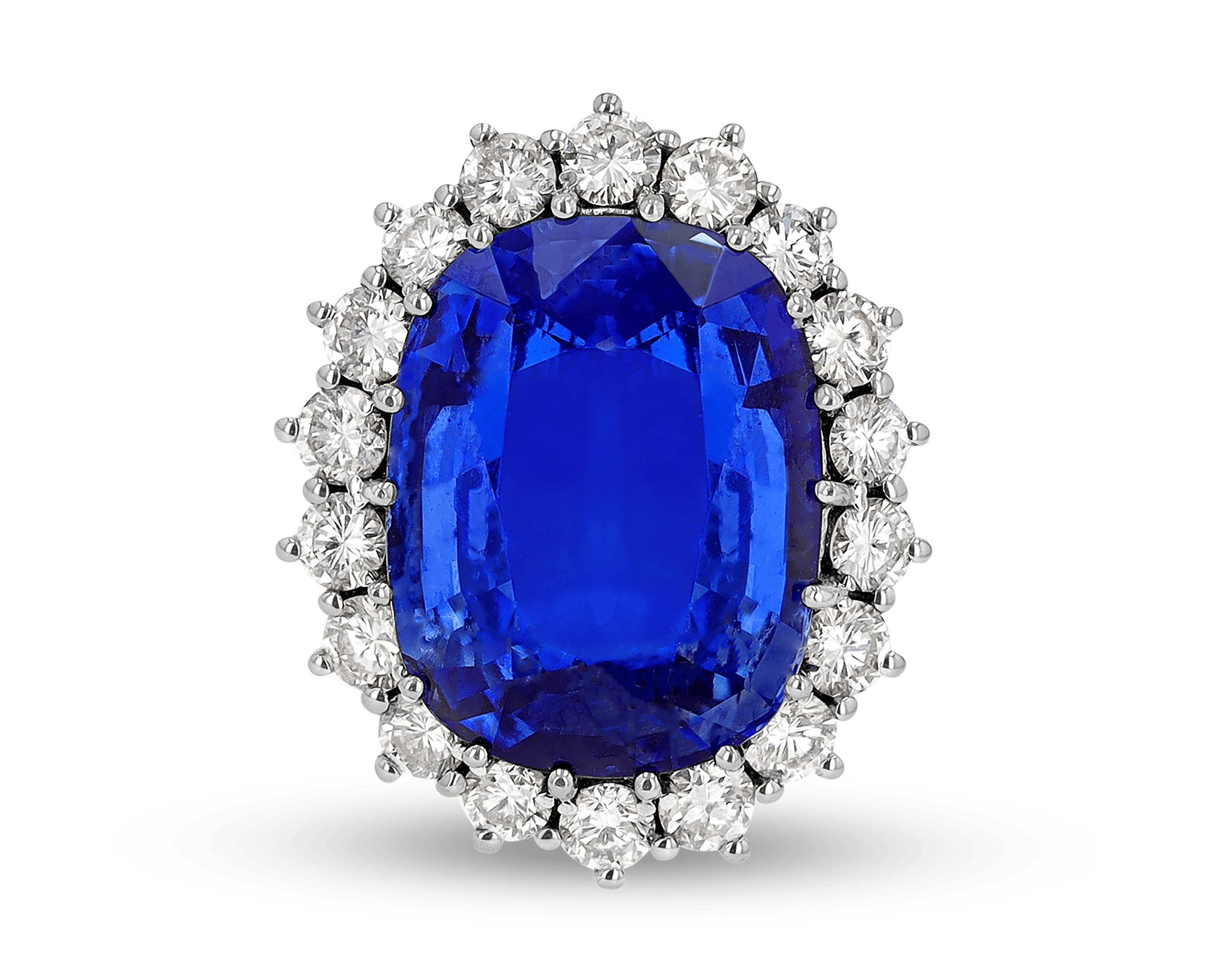 Ceylon Sapphire Ring, 23.17 Carats