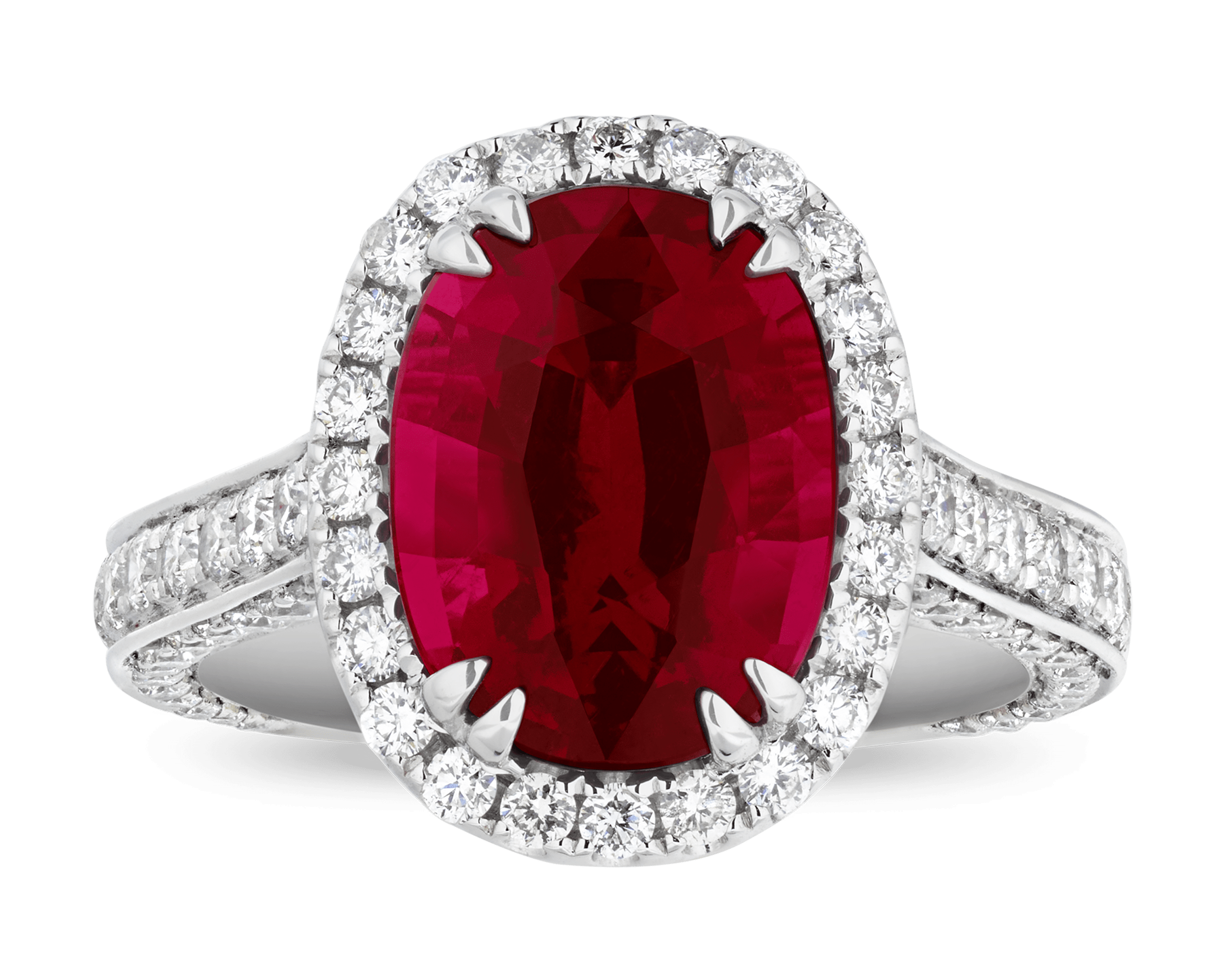 Rubellite Ring, 5.12 Carats