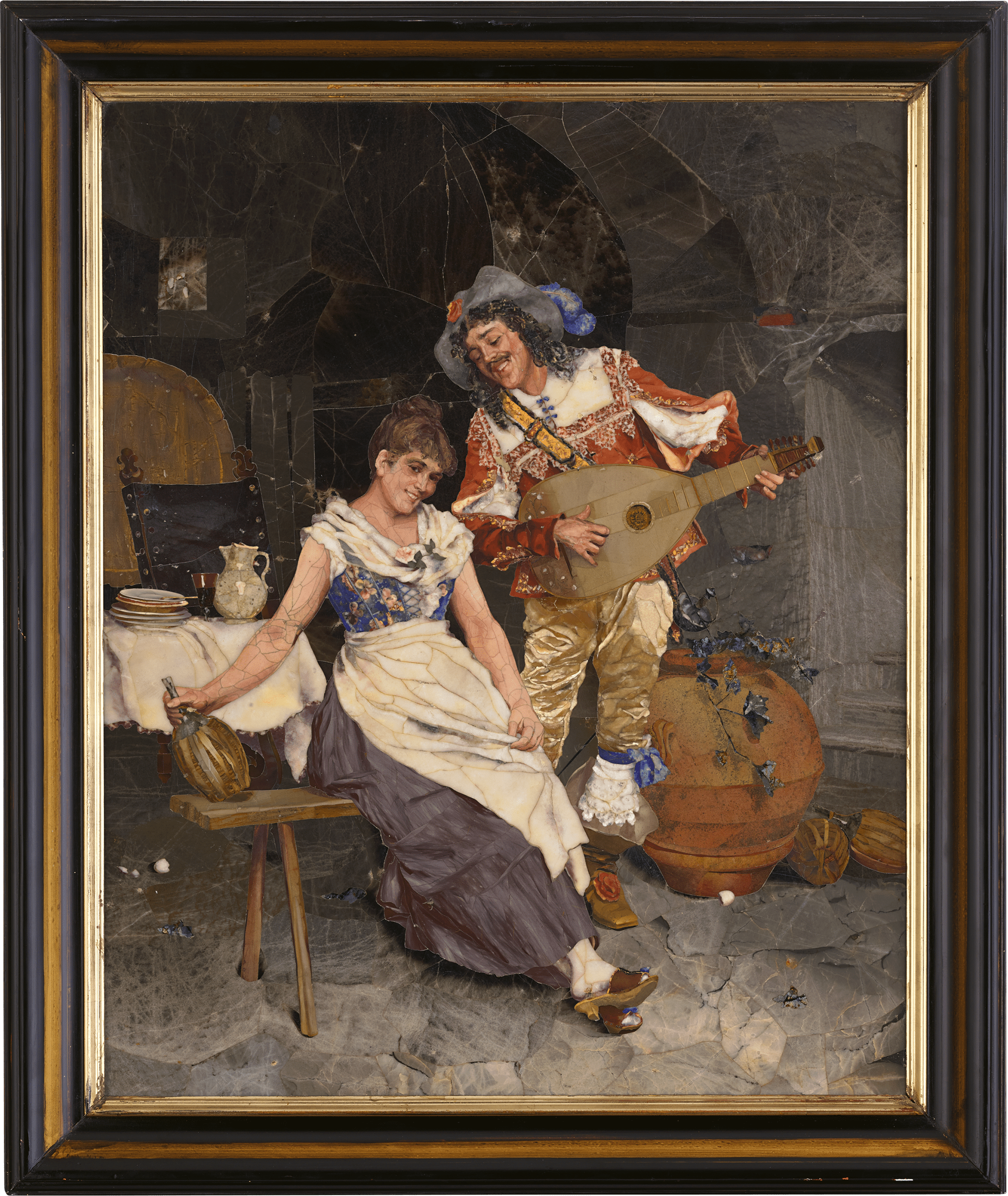 Pietre Dure of Wine and Music by Antonio Sandrini