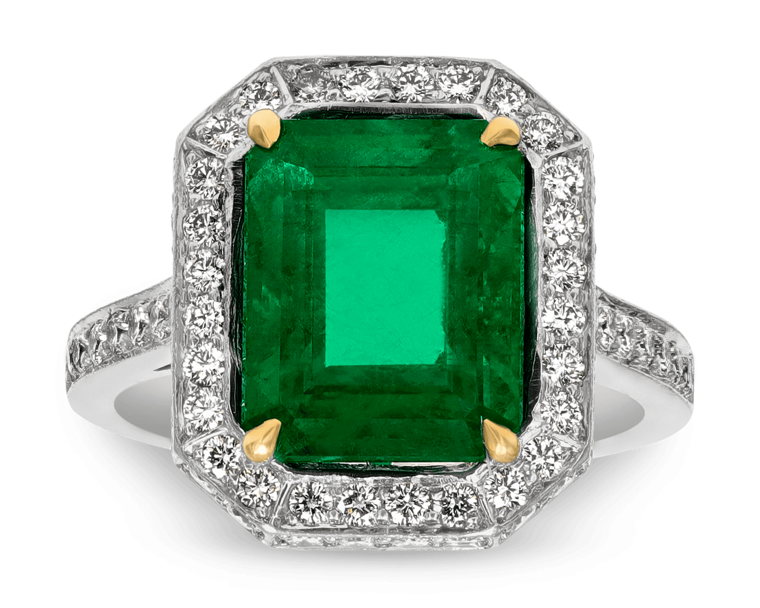 Colombian Emerald Ring, 4.56 Carats | M.S. Rau