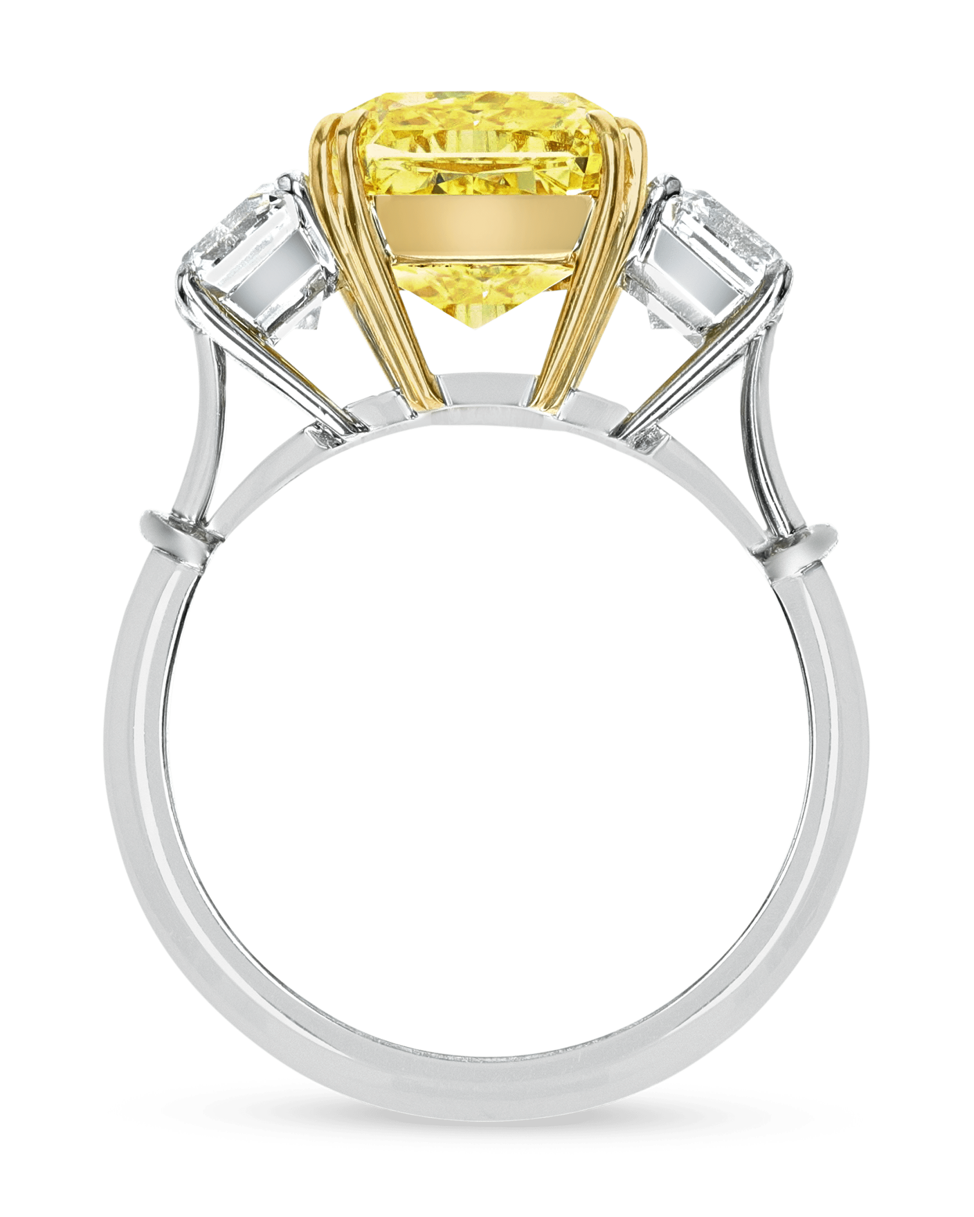 Fancy Yellow Diamond Ring, 4.26 Carats